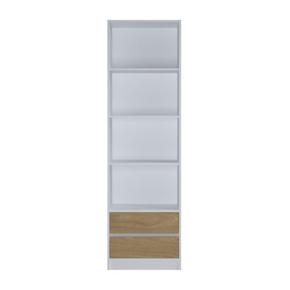Estante Daloa Hyggesign 53x180x33cm. Color Blanco-1