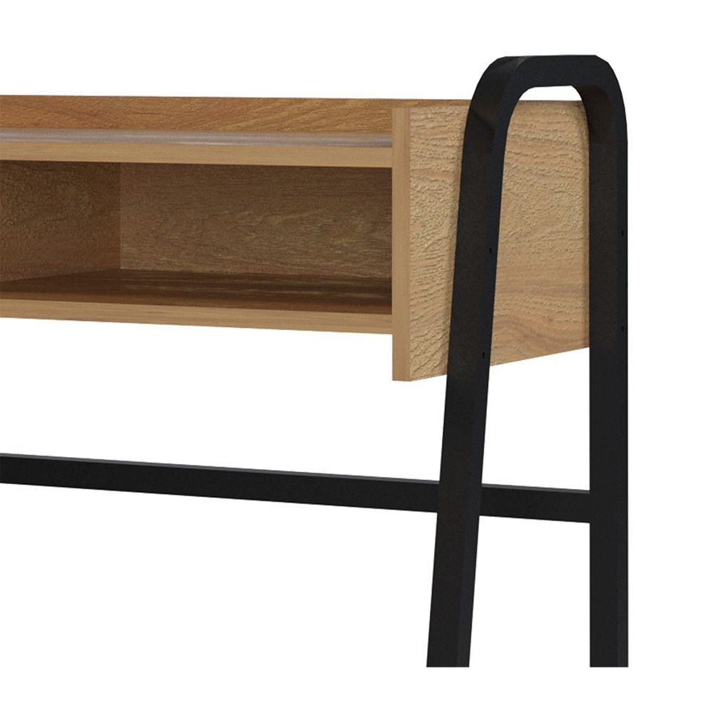 Escritorio Ámsterdam Hyggesign 100 x 86 x 42cm. Color Madera / Negro-3