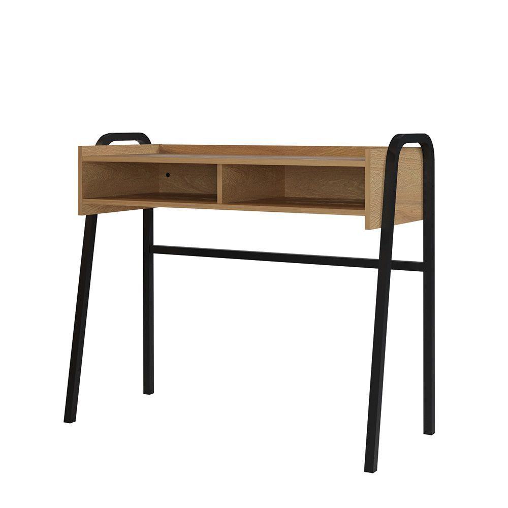Escritorio Ámsterdam Hyggesign 100 x 86 x 42cm. Color Madera / Negro-4