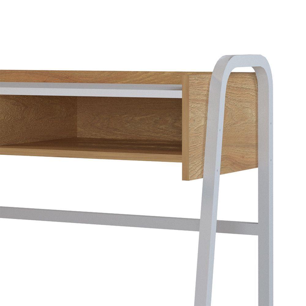 Escritorio Ámsterdam Hyggesign 100 x 86 x 42cm. Color Madera / Blanco-4