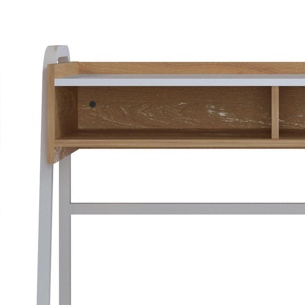 Escritorio Ámsterdam Hyggesign 100 x 86 x 42cm. Color Madera / Blanco-5