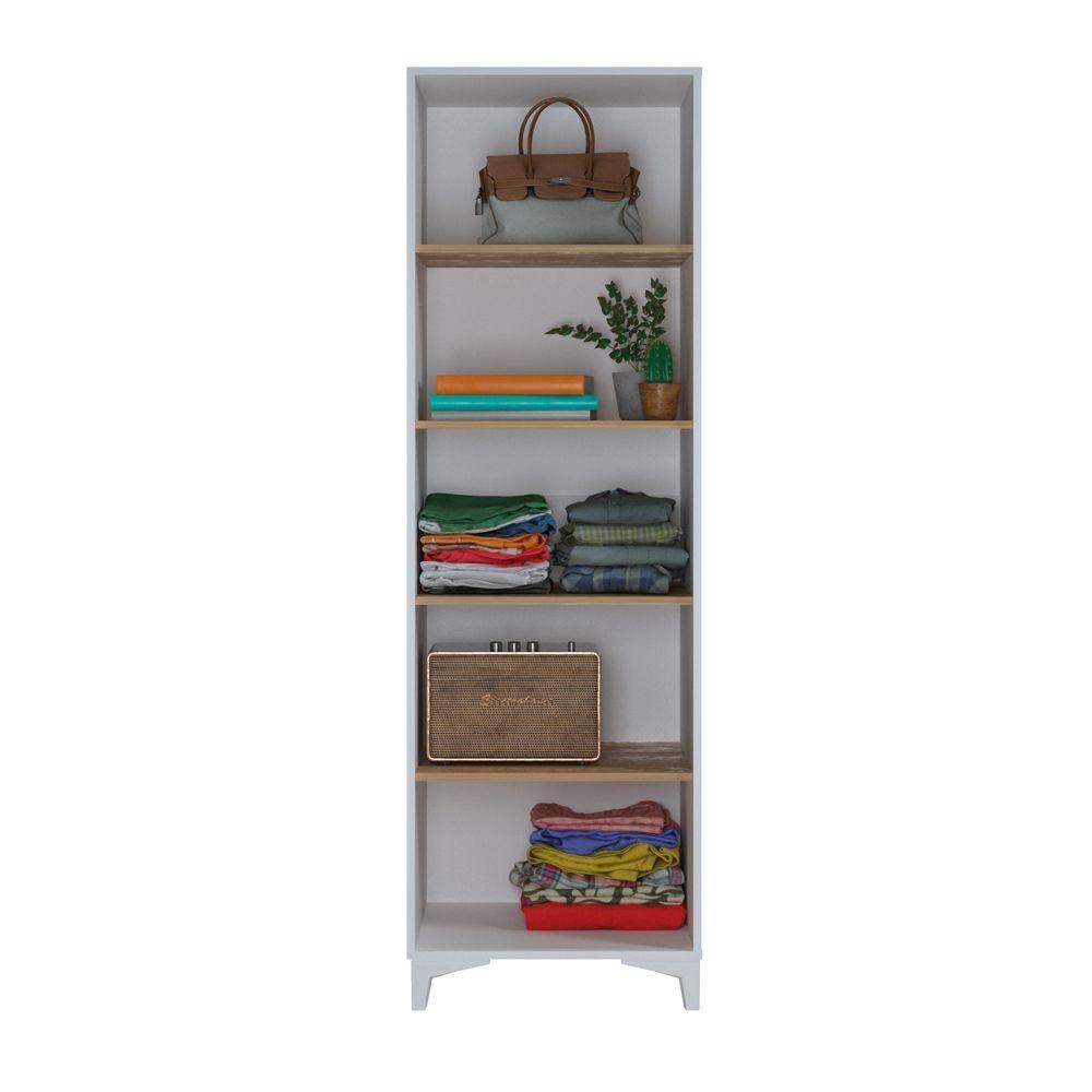 CLOSET MOOD 4R 56x47x178 cm BLANCO/MADERA-3