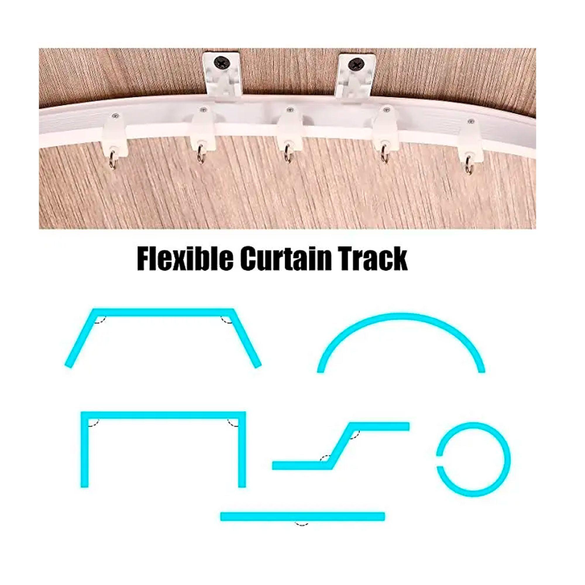 Riel Para Cortina De Techo Riel De Techo Soporte 5mts-2