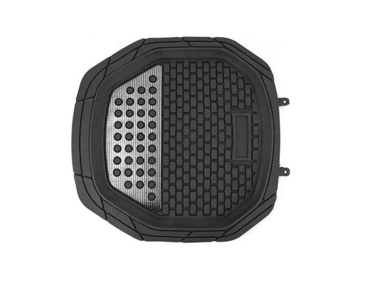 Alfombra De Goma Cubre Piso Para Auto Universal Set 4 Piezas-3