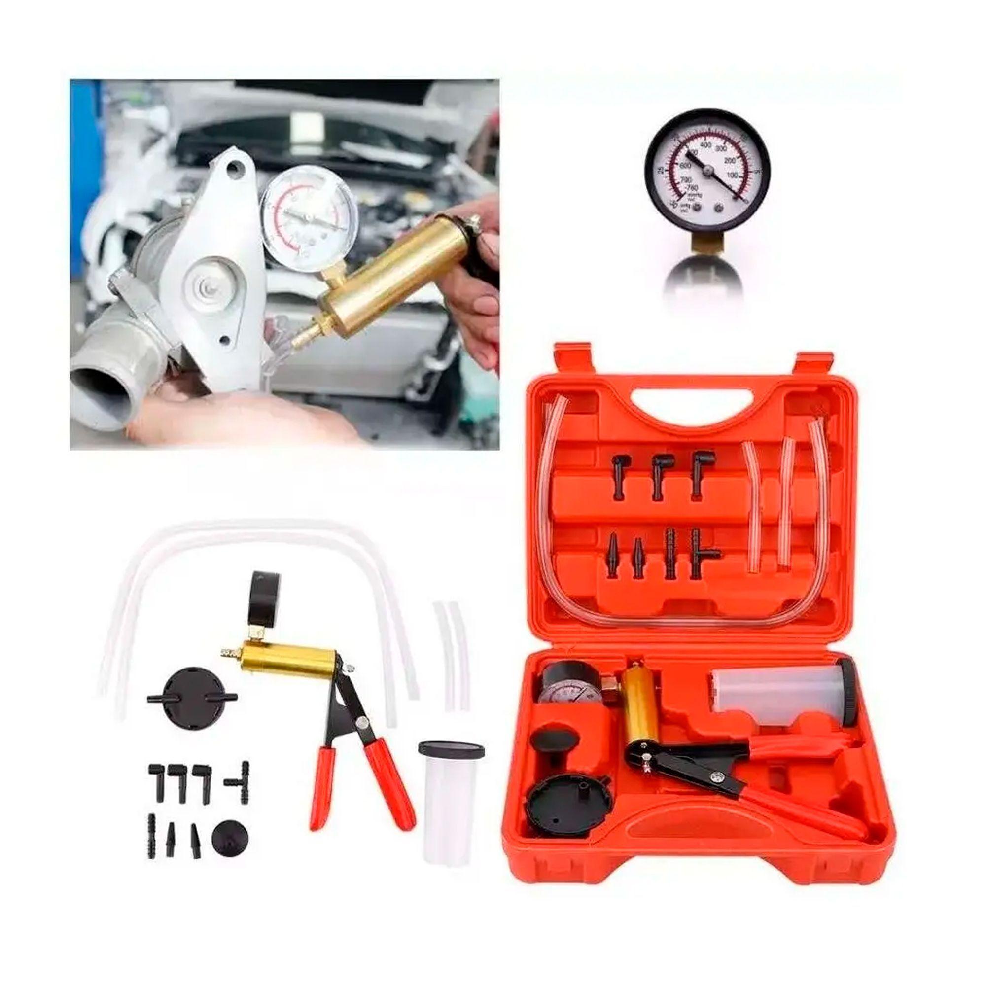 Kit Bomba Purgador Sangrador De Frenos De Vacio-5
