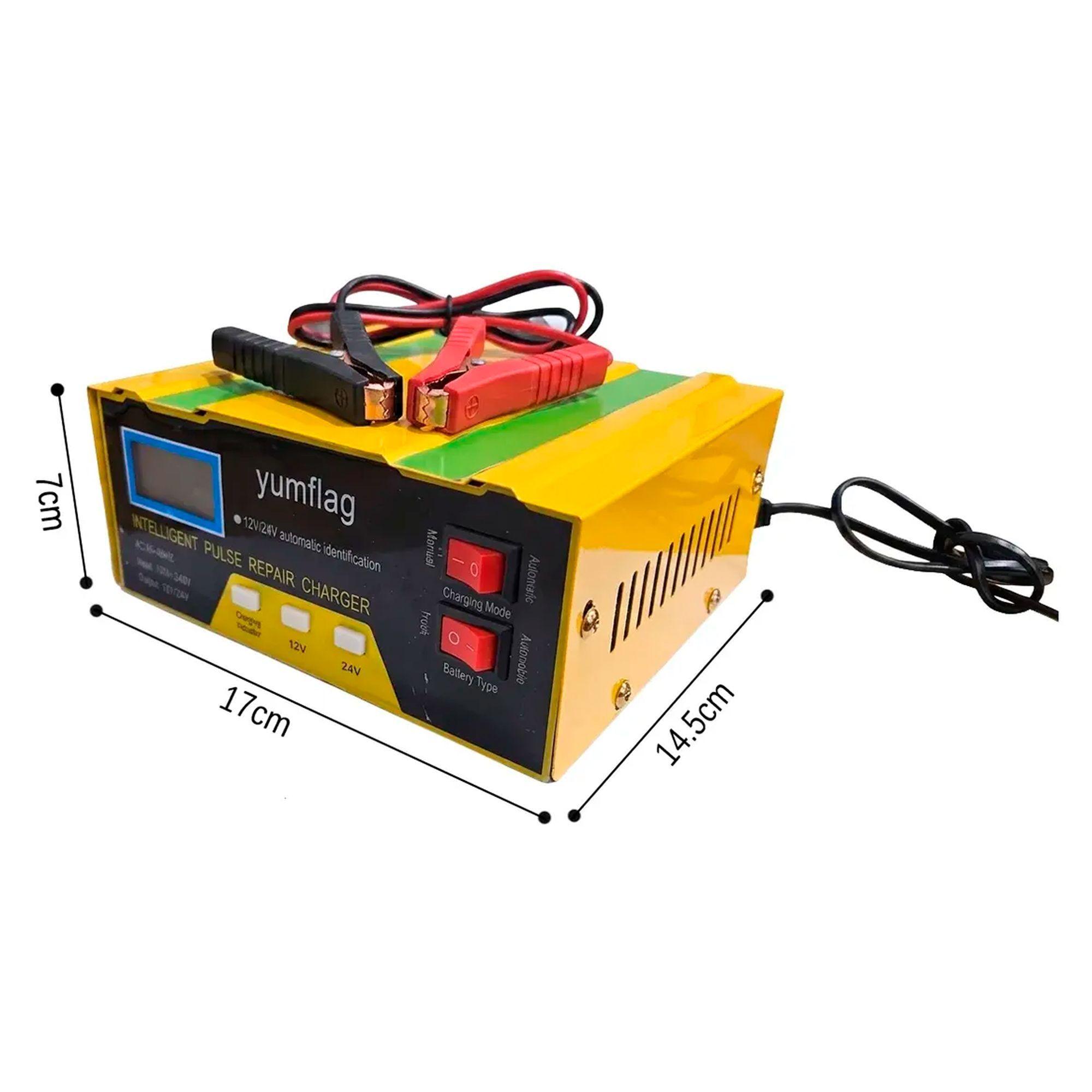 Cargador De Baterias Auto Camion Inteligente 12v 24v 200ah-3