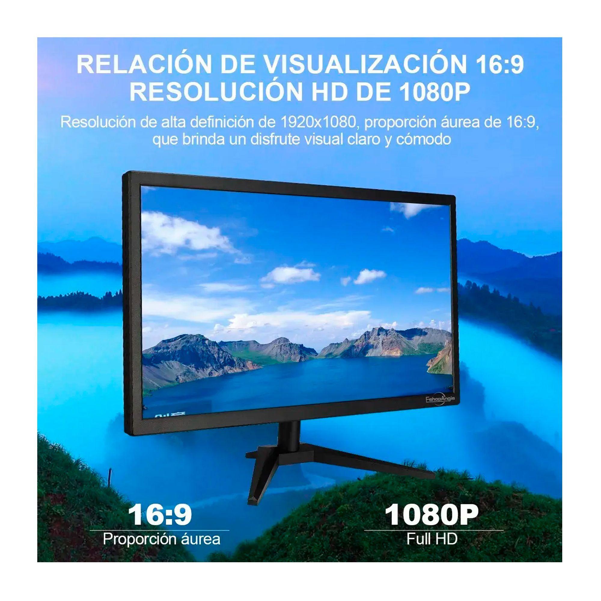 Monitor Pc Para Oficina 24 Hd Display 1920 1080 Hdmi Vga-2