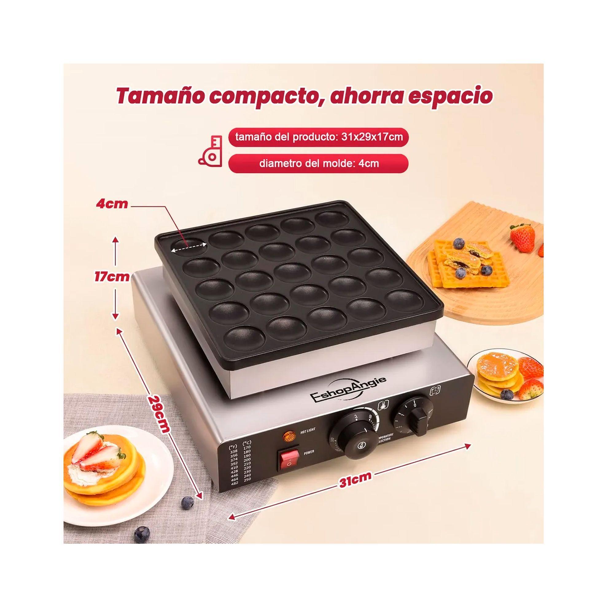 Panquequera Electrica Maquina Para 25 Panqueques Comercial-4