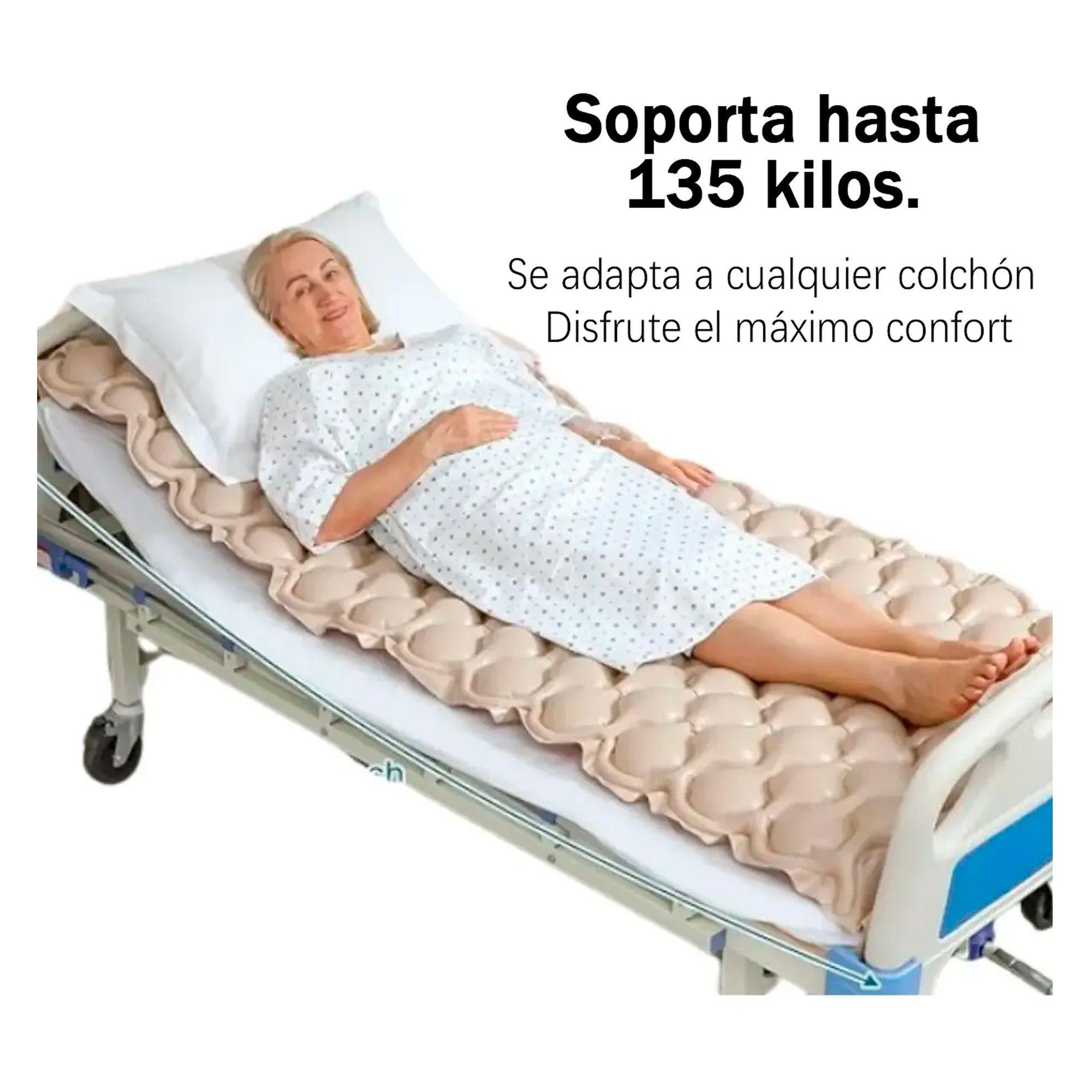 Colchon Antiescaras Inflable Con Motor Compresor Aire 200x90-4