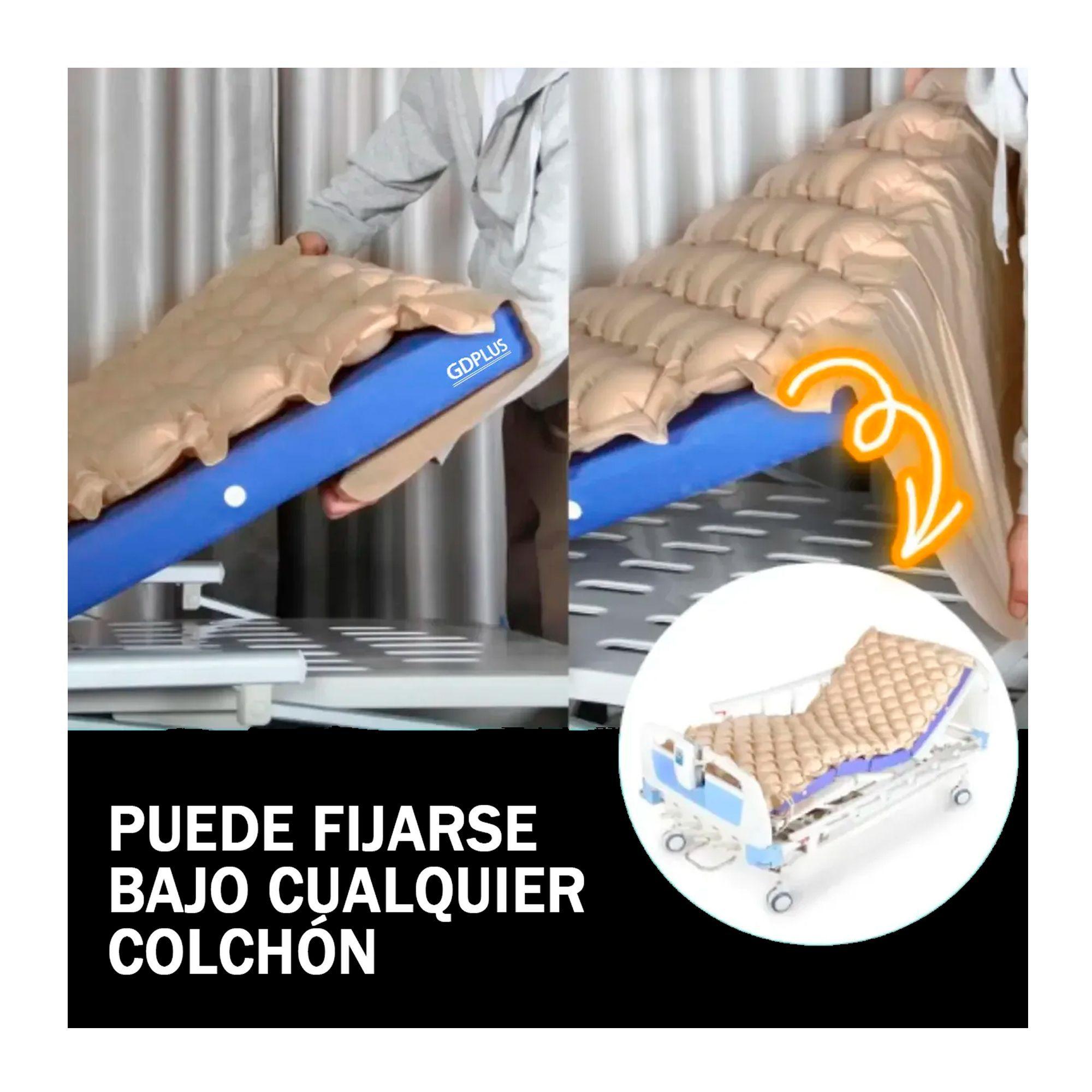 Colchon Antiescaras Inflable Con Motor Compresor Aire 200x90-6