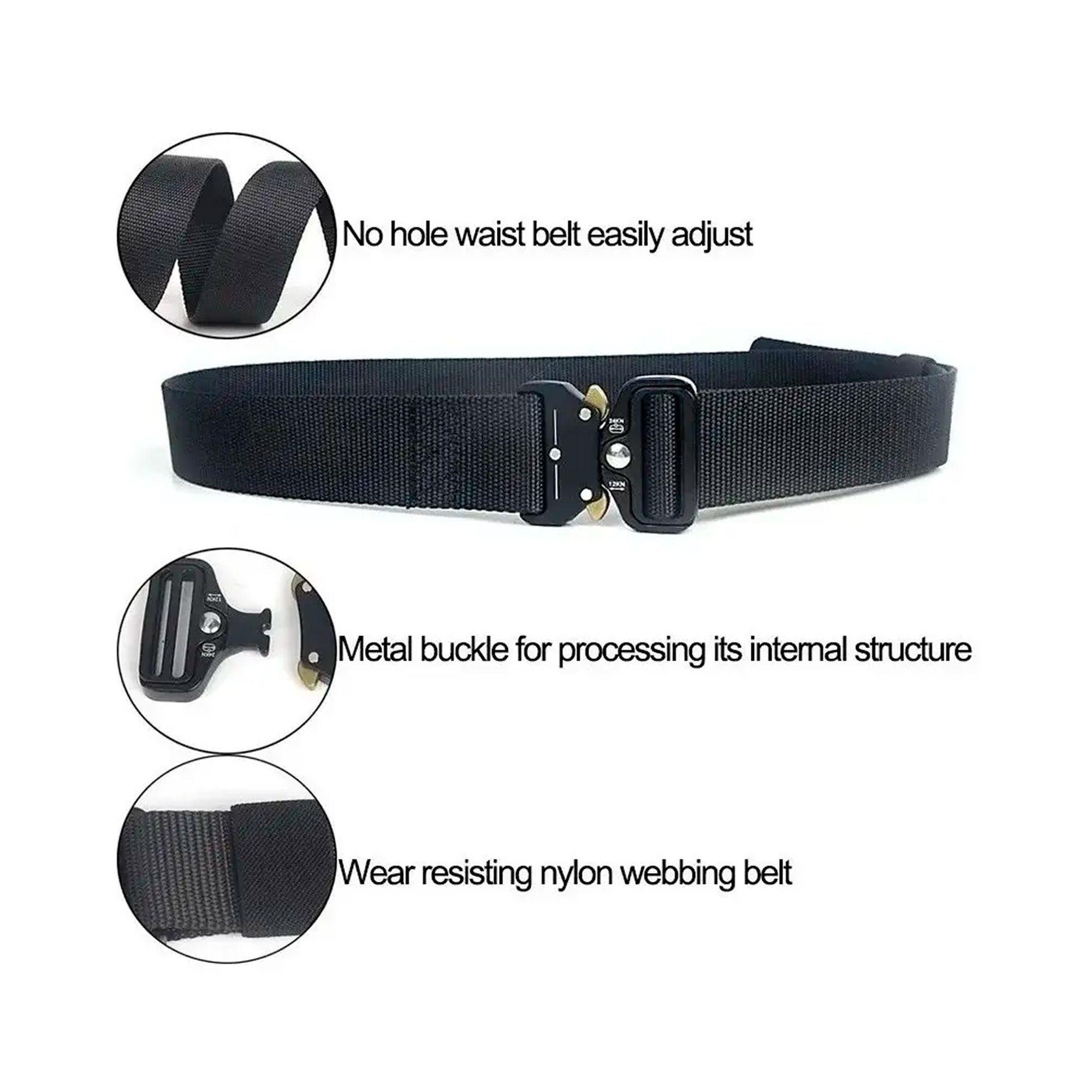 Cinturon Tactico Militar Airsoft Tactico Outdoor Hebilla-2