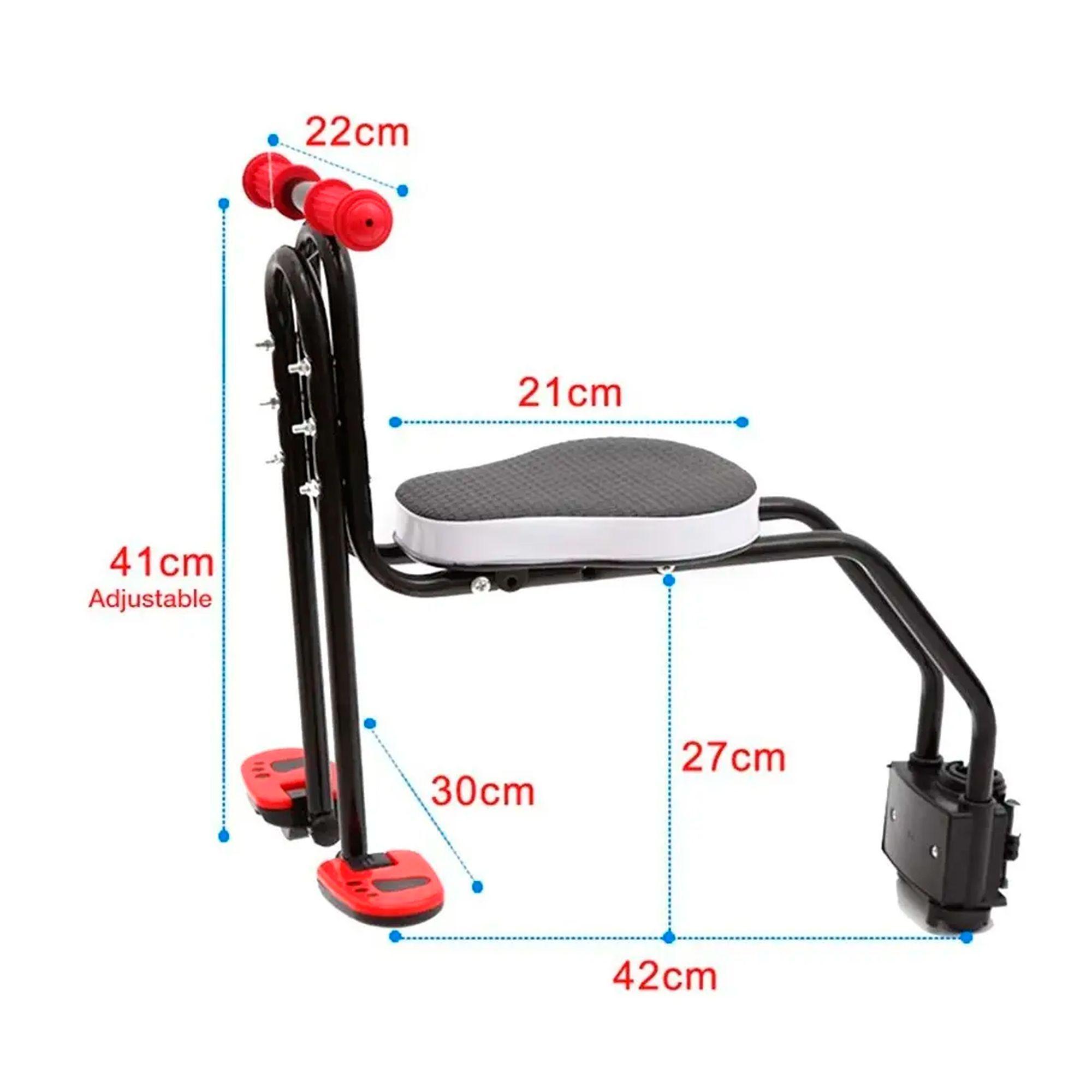 Silla Soporte Asiento Delantero Ni os Porta Bebe Bicicleta-3