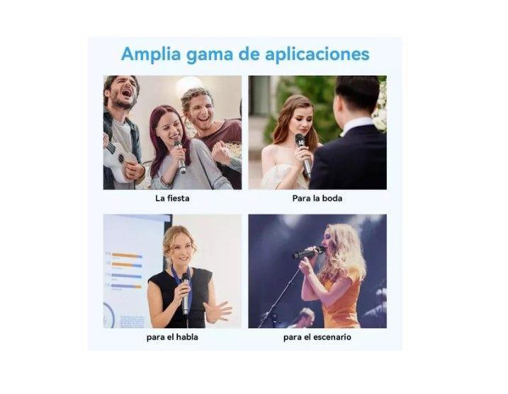 Micrófono Inalámbrico Profesional Karaoke Kit 2pcs-4