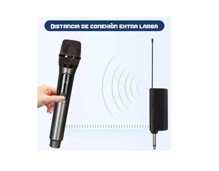Micrófono Inalámbrico Profesional Karaoke Kit 2pcs-5
