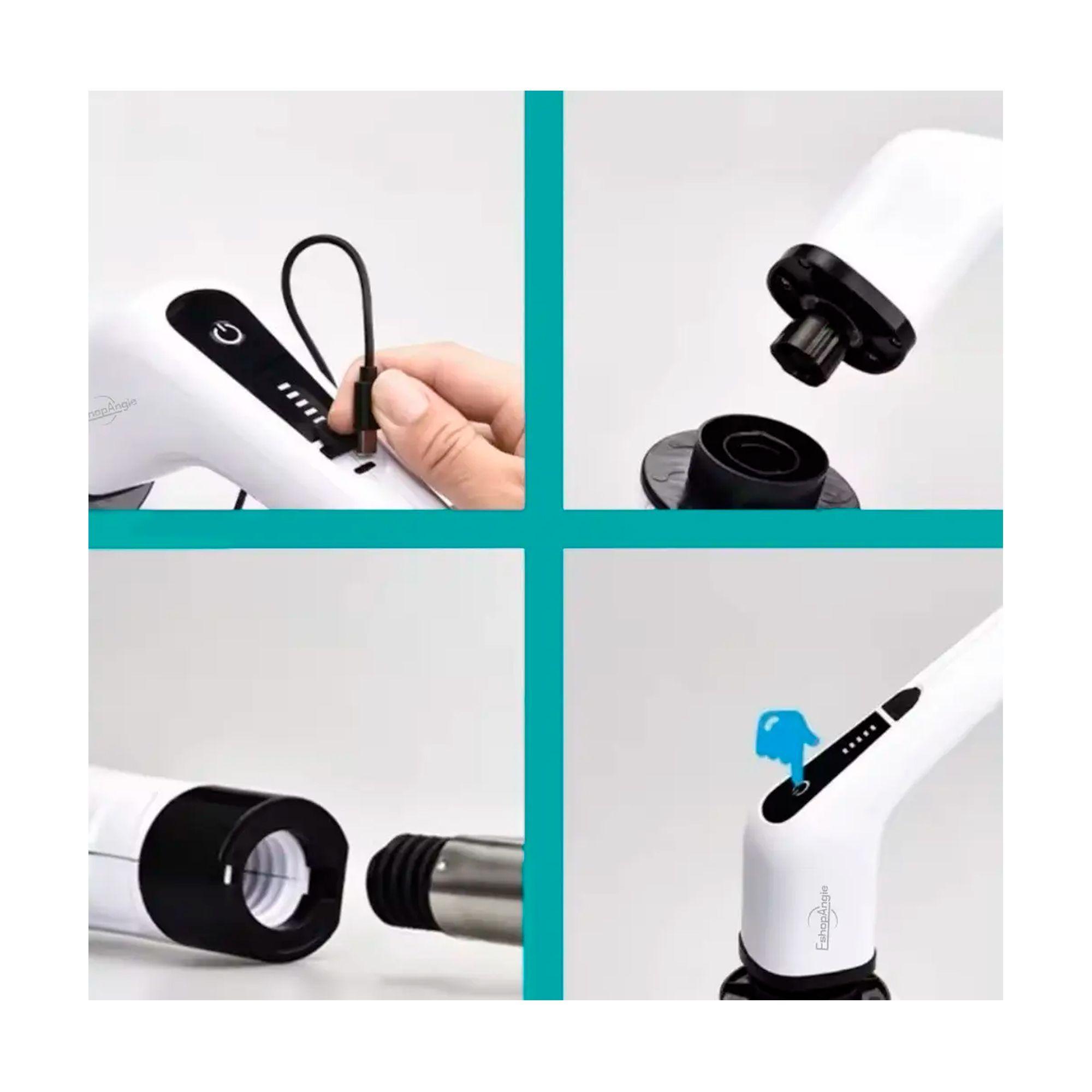 Cepillo Limpieza Eléctrico Inalámbrico Para Hogar 9 En 1-2