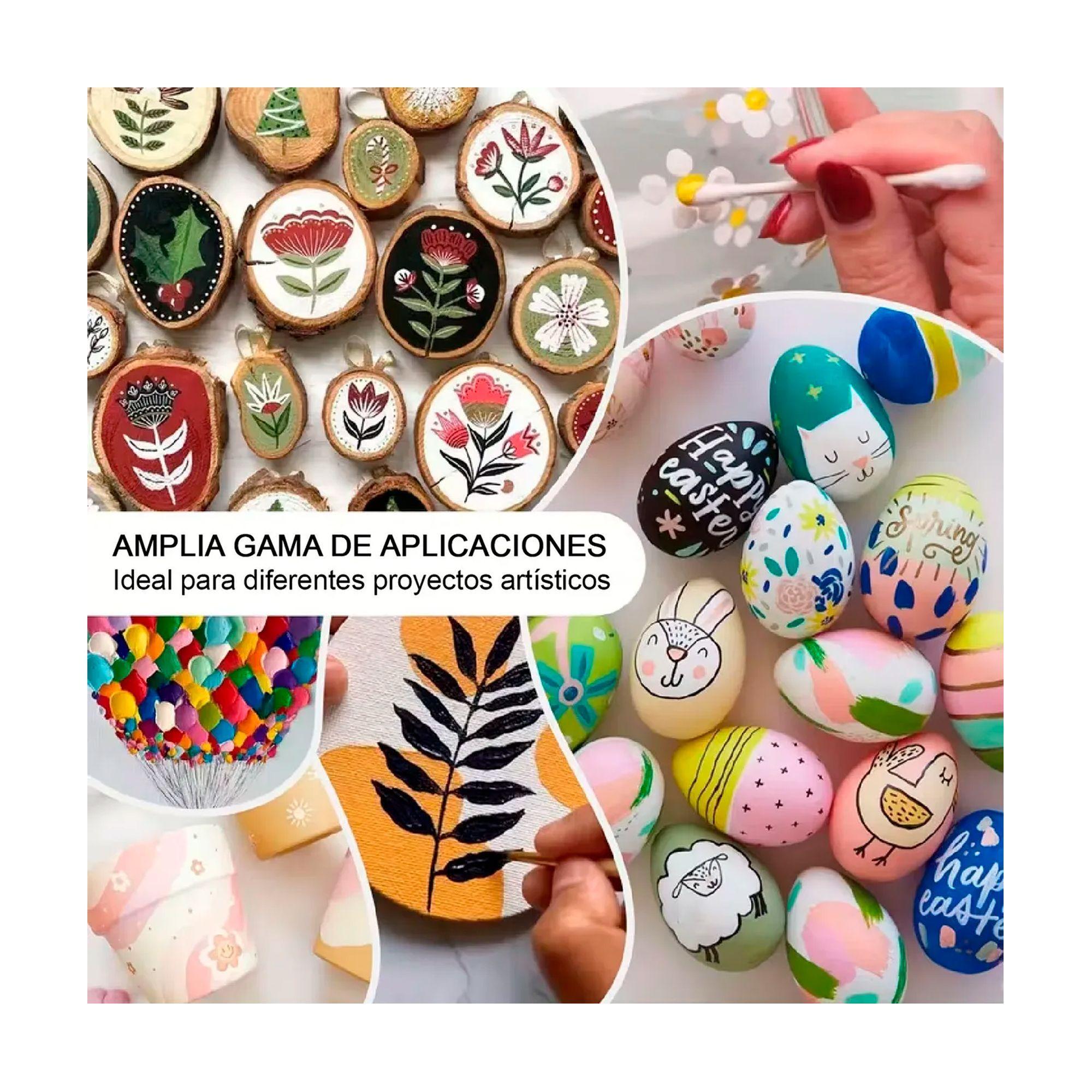 Kit De Pintura Acrilica 24 Colores 60 Ml-3