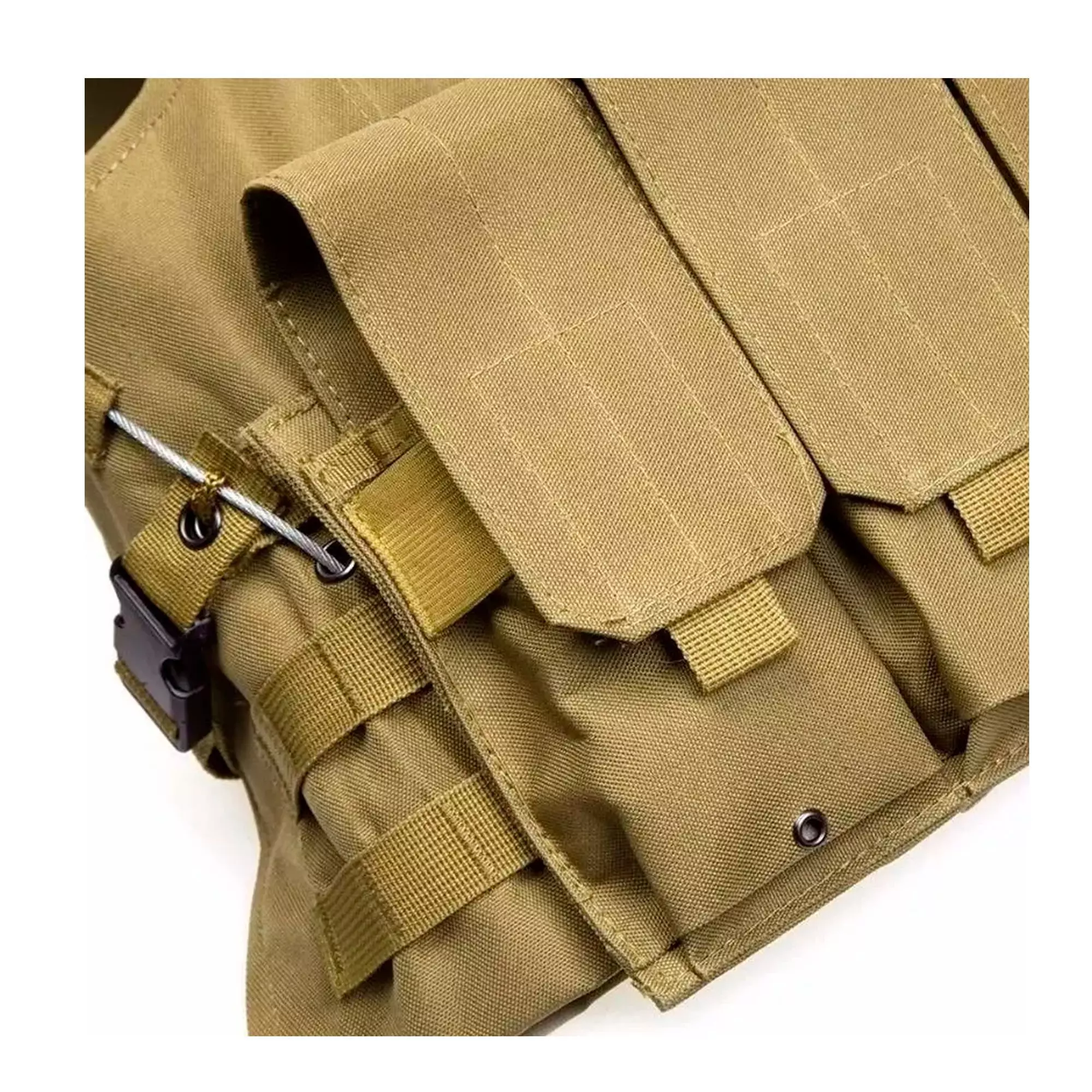 Chaleco Tactico Militar Combate Asalto Oxford-3