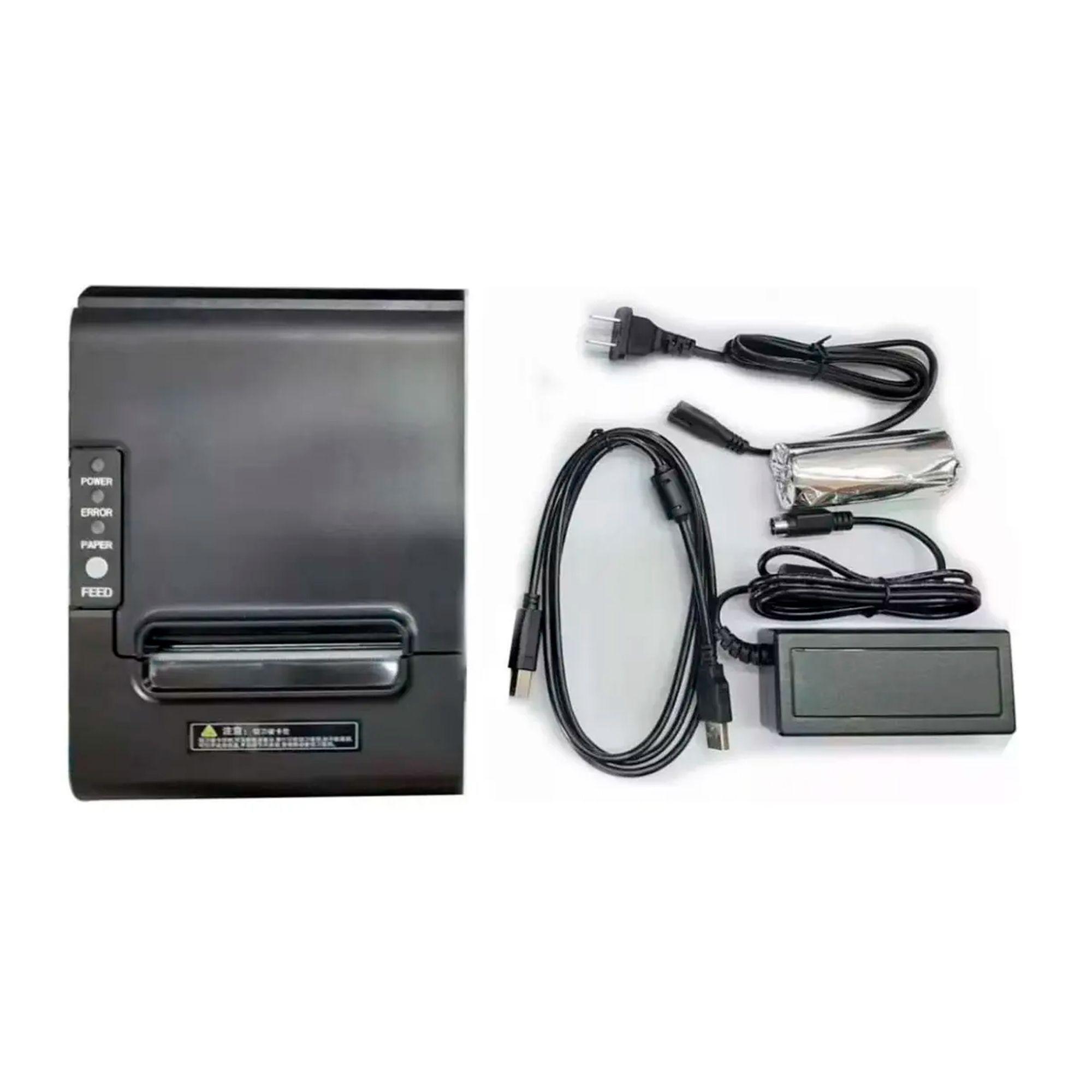 Gaveta De Dinero Impresora 80mm Usb Lector Codigo Barra-5