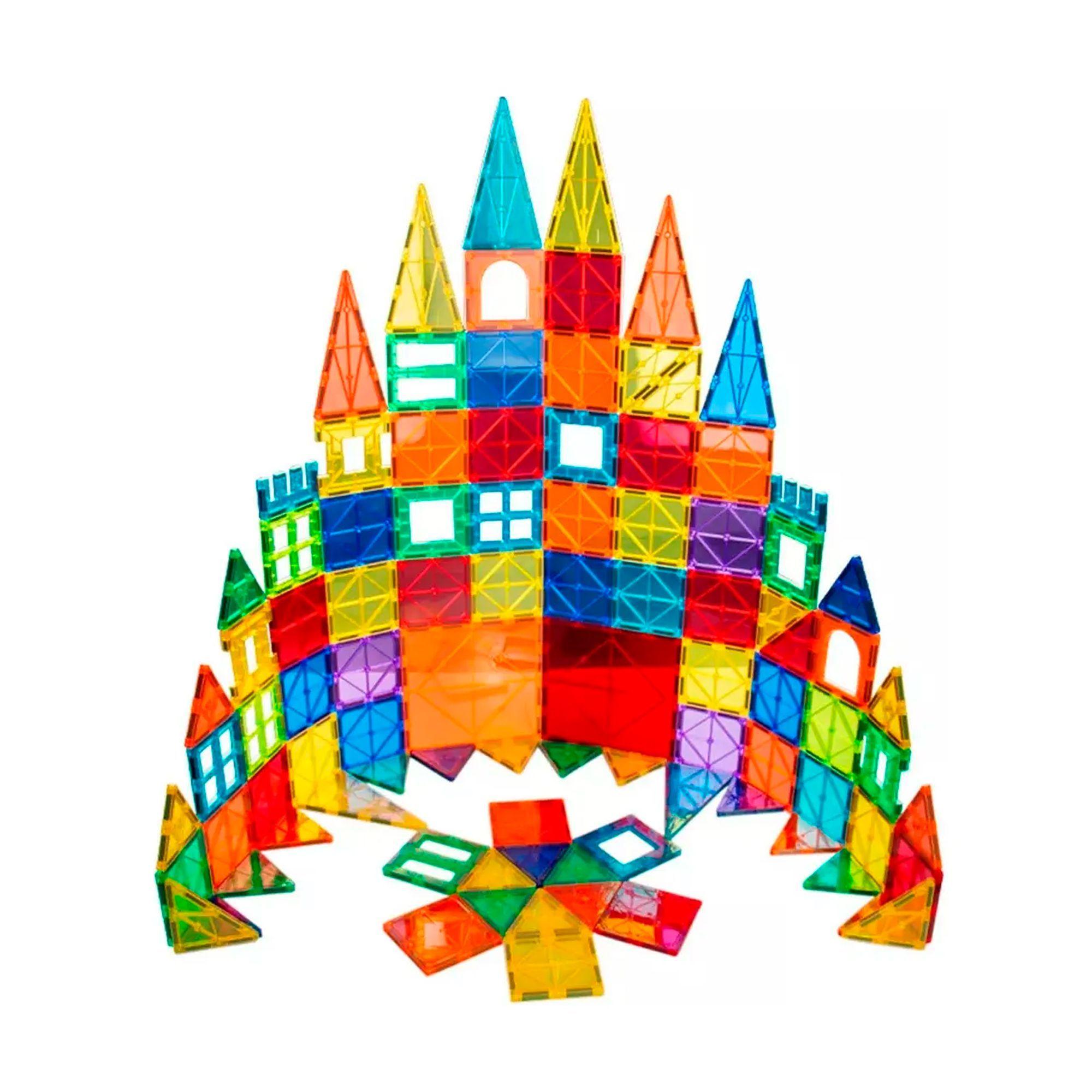 Juego De Bloques De Construccion Magneticos 3d 60 Piezas-3