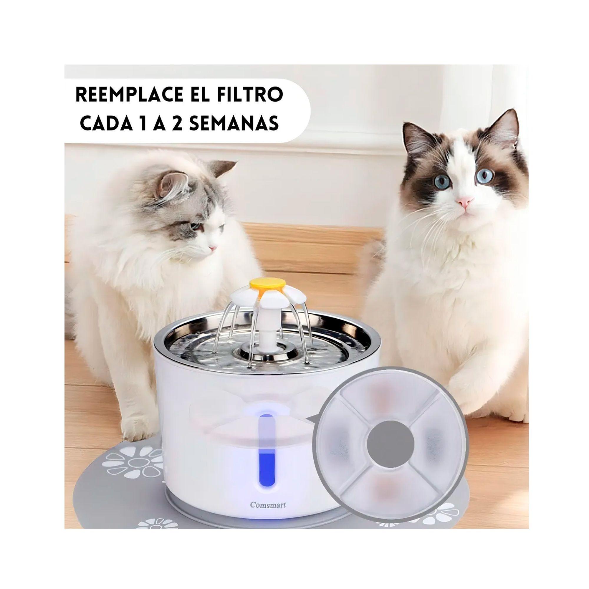 Pack 12 Filtros Bebedero Fuente Agua Eléctrico Gato Perro-4