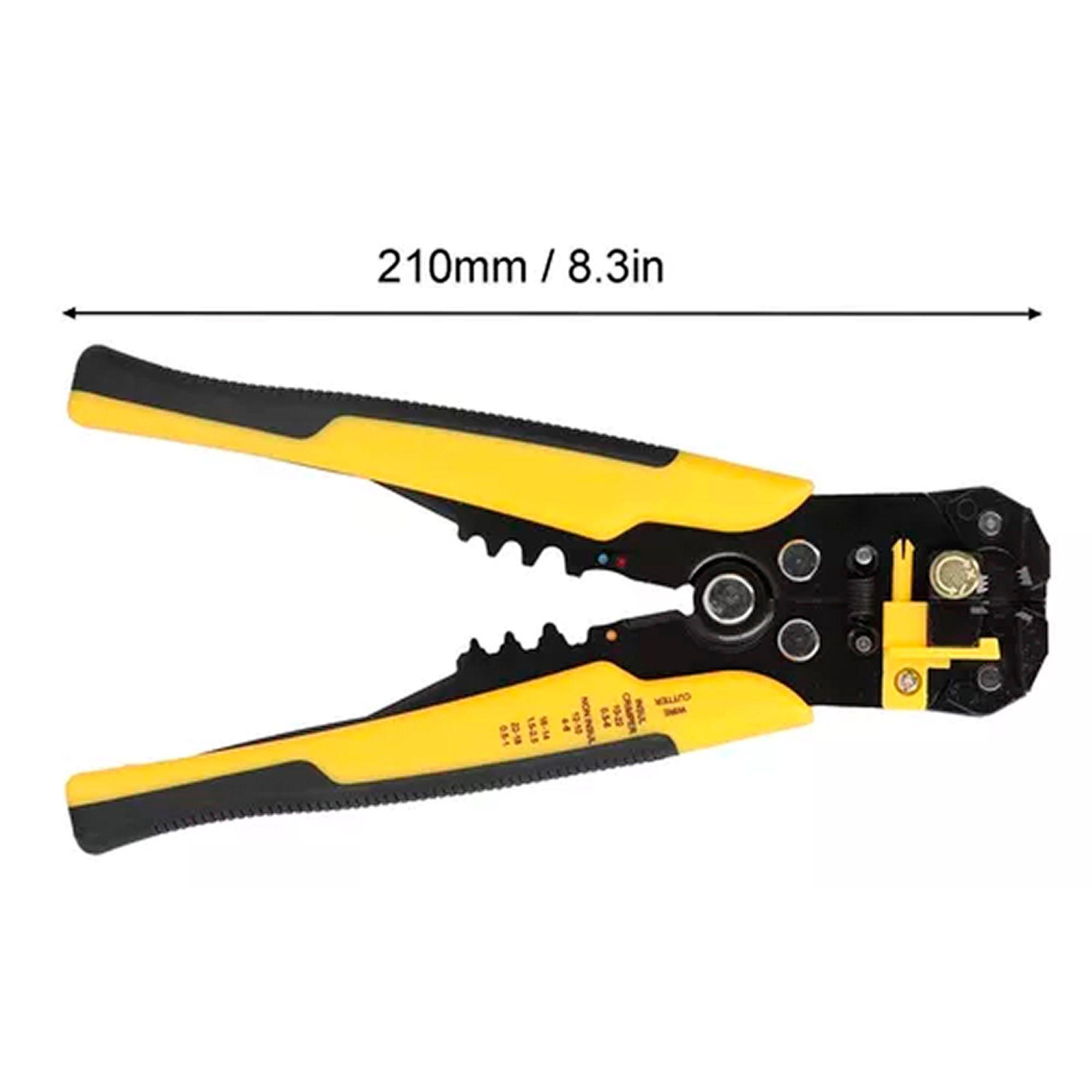 Alicate Pelacable Cortacable Crimpeadora Prensa Pinza-2