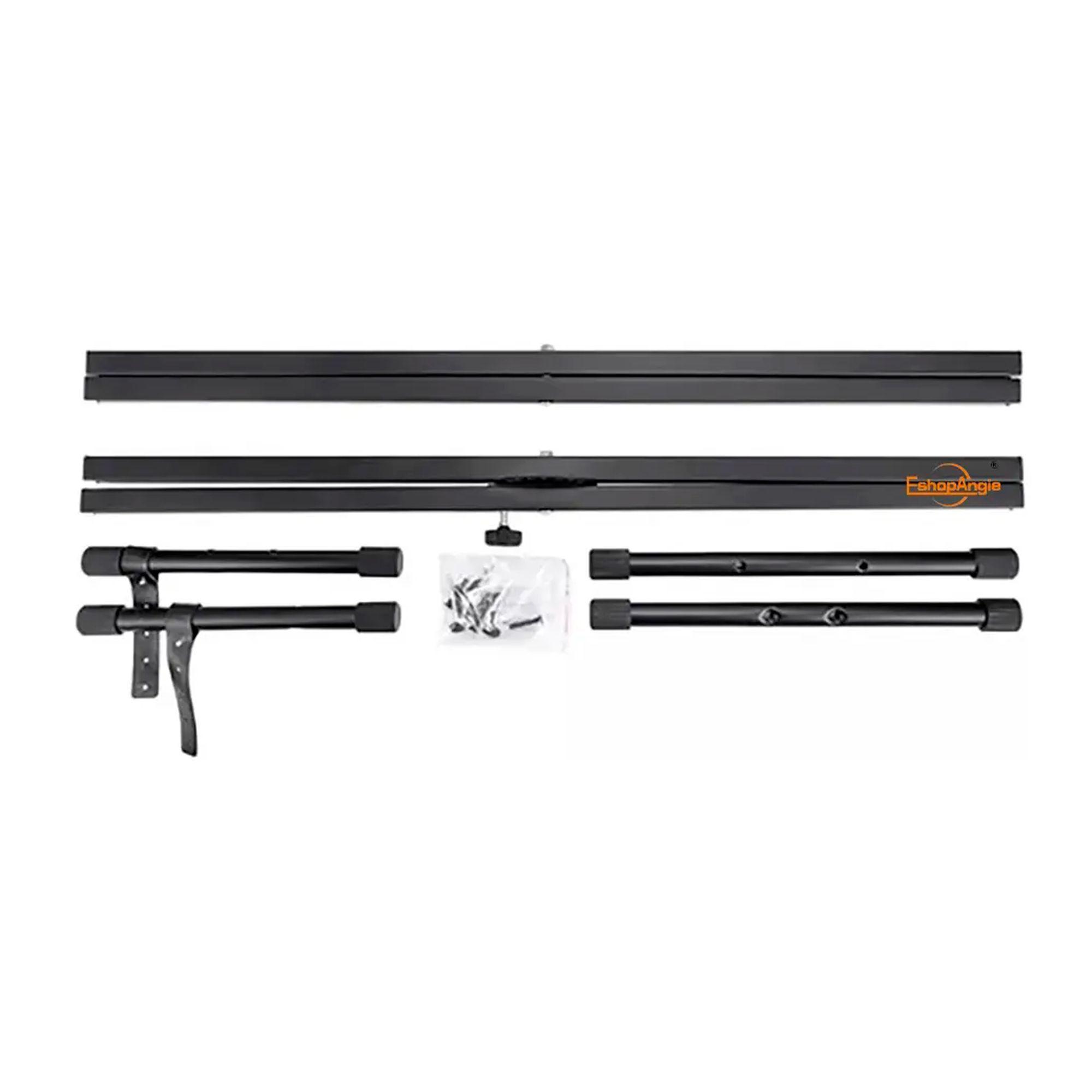 Atril Teclado Doble Barra Ajustable De 7 Niveles Metalico-3