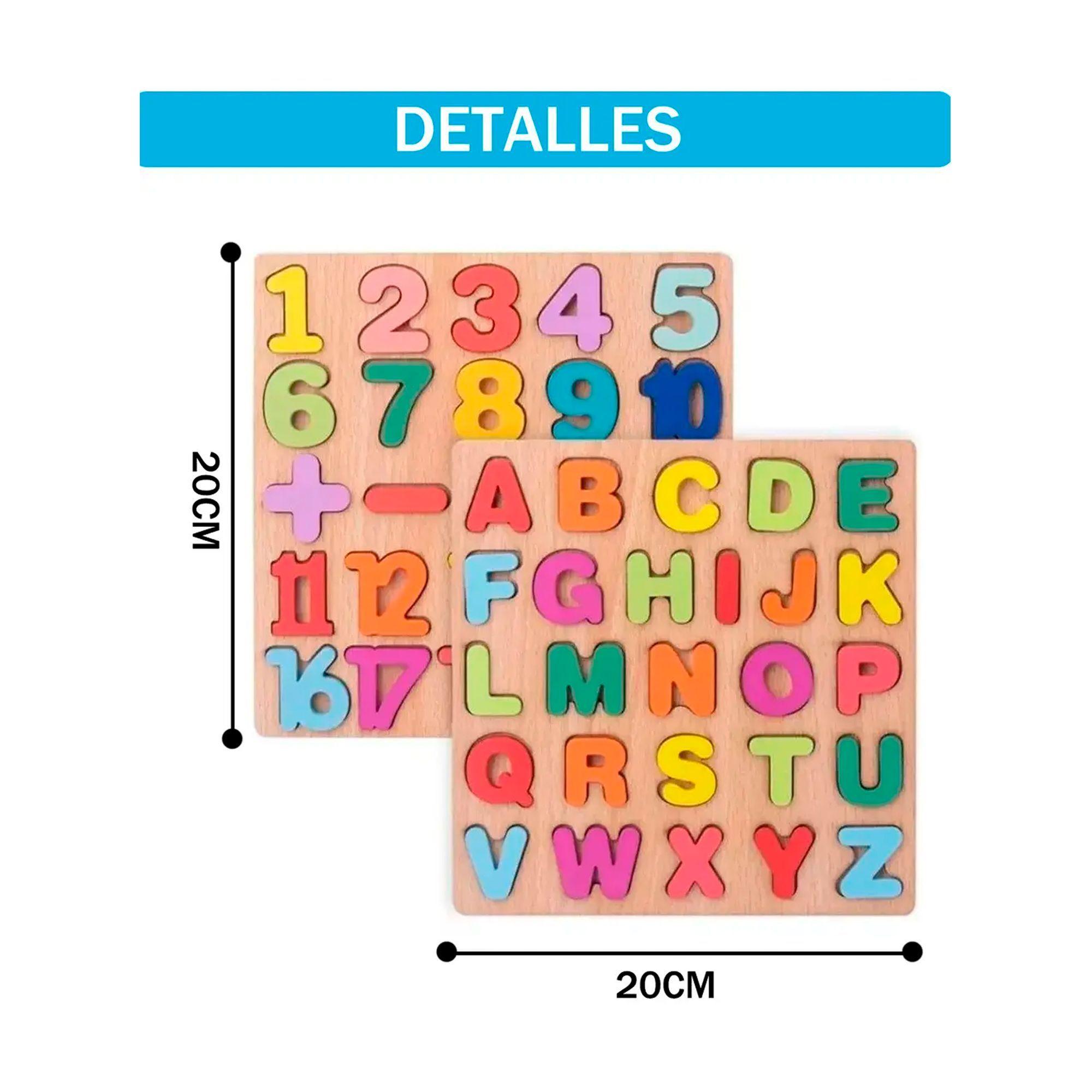 Pack 10 Juguetes Didácticos De Madera Para Niños Montessori-7