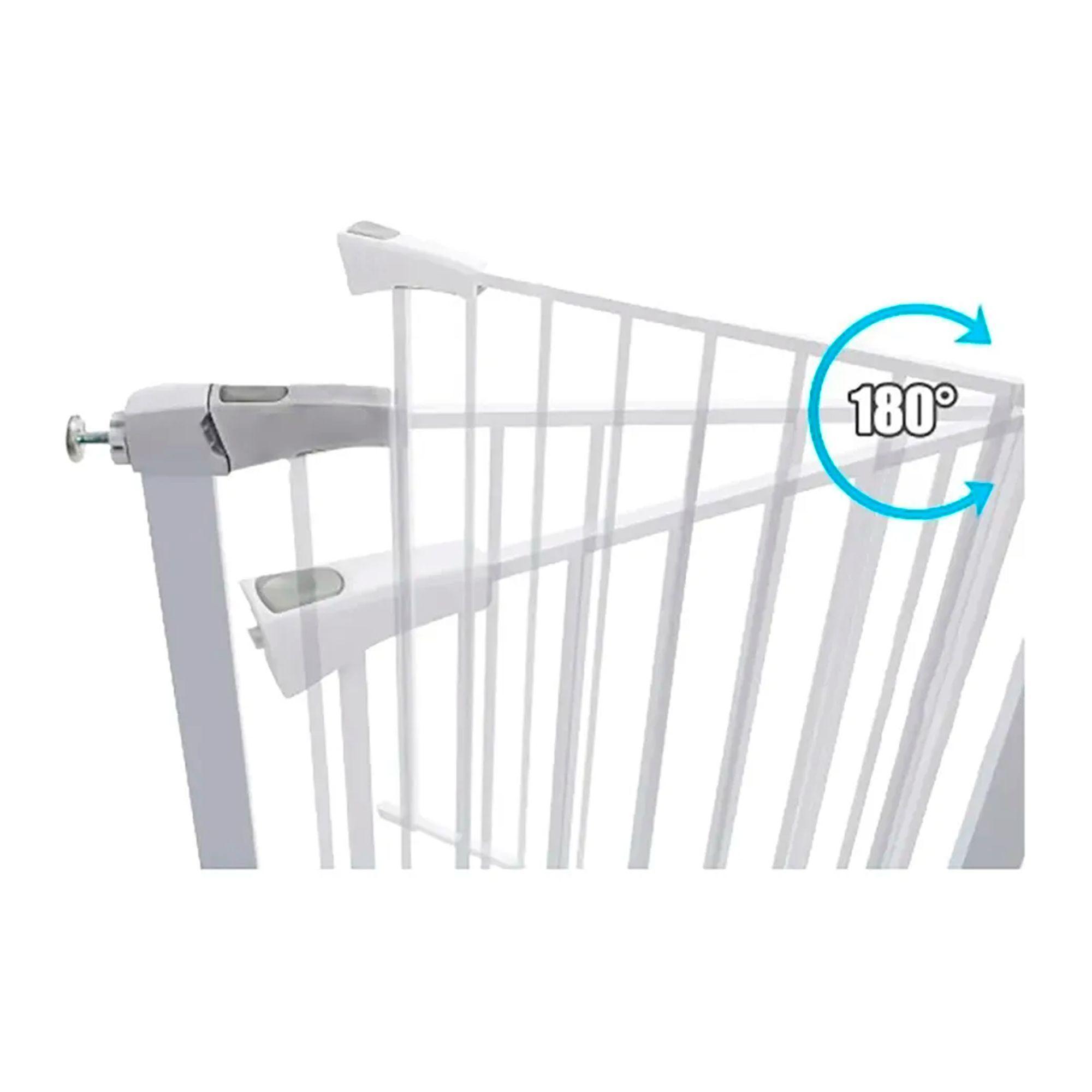 Reja Seguridad Escalera Puerta Ajustable Para Bebe-1