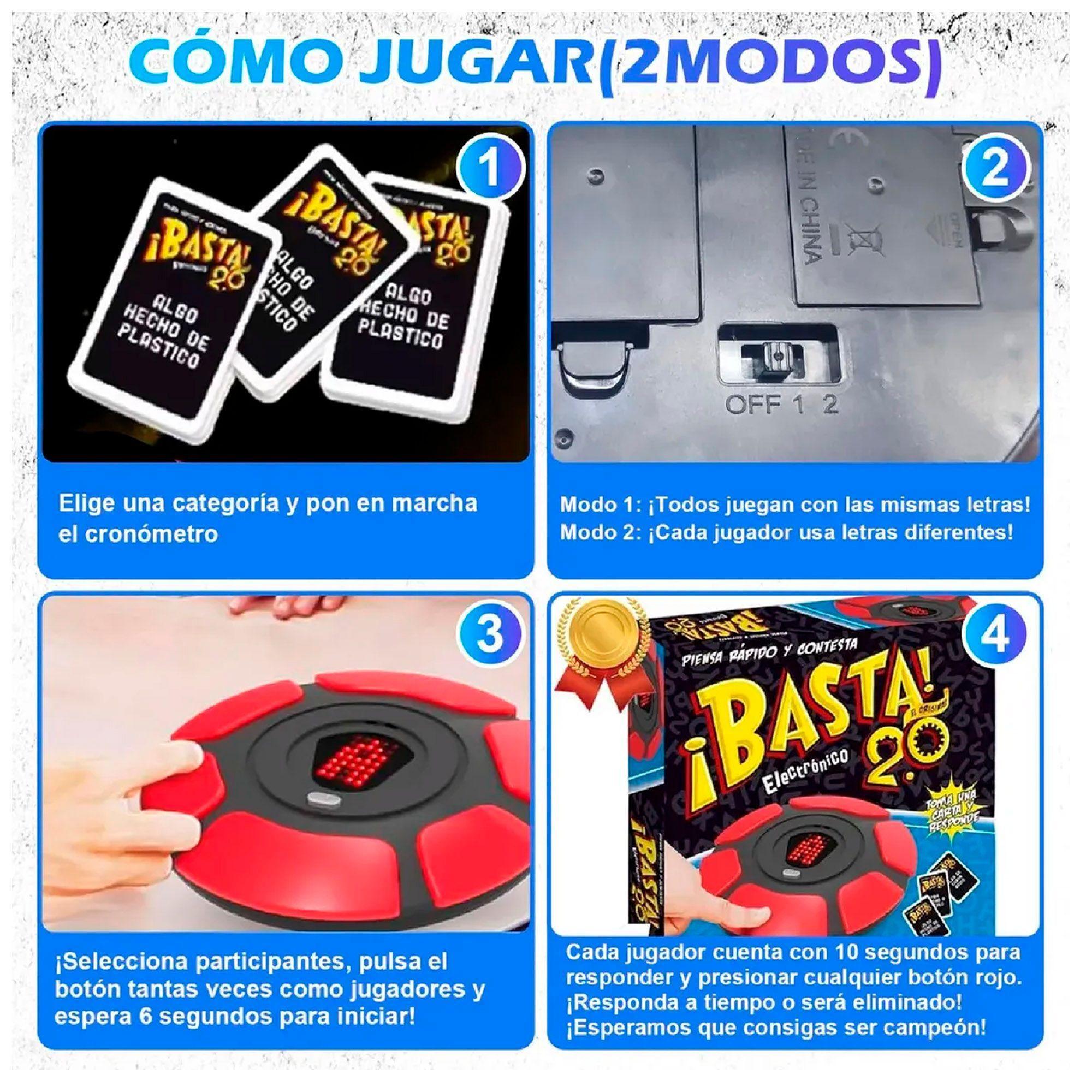 Juego Basta Electronico 2.0 Fotorama Juego Familiar Español-2