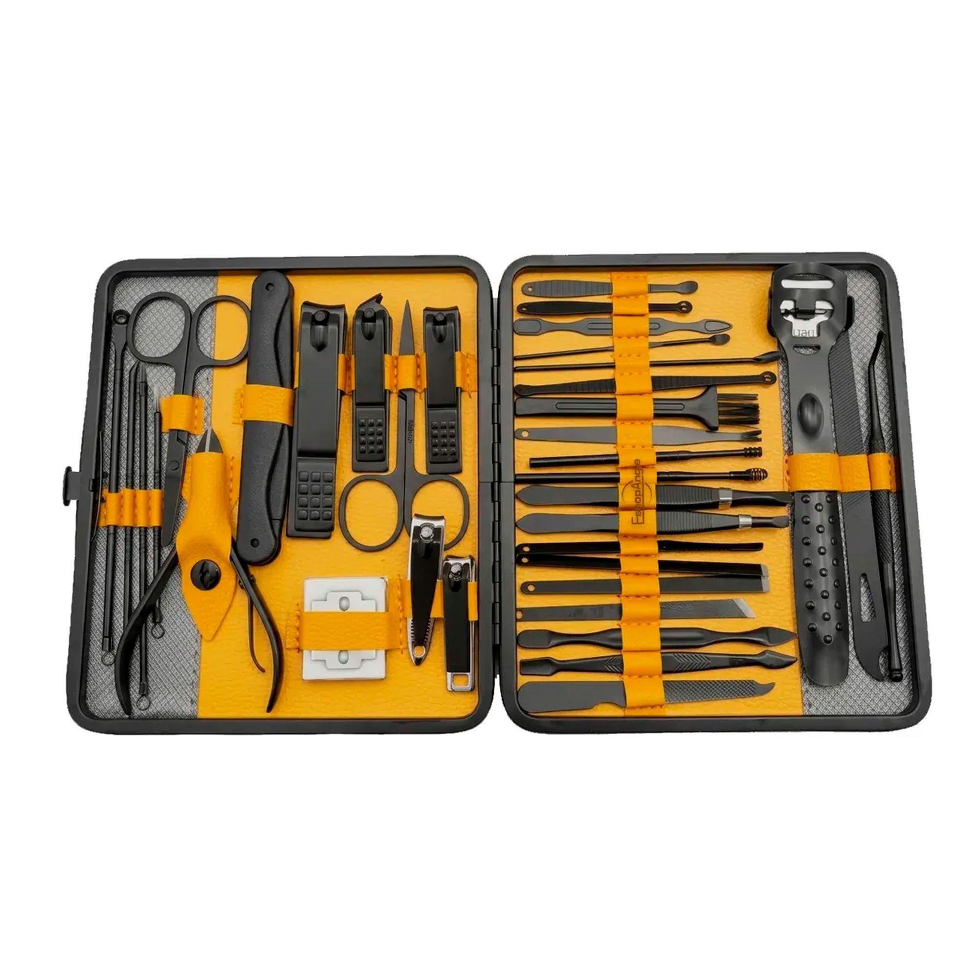 Set 36 Piezas Manicure Y Pedicure Profesional Estuche Unas-1