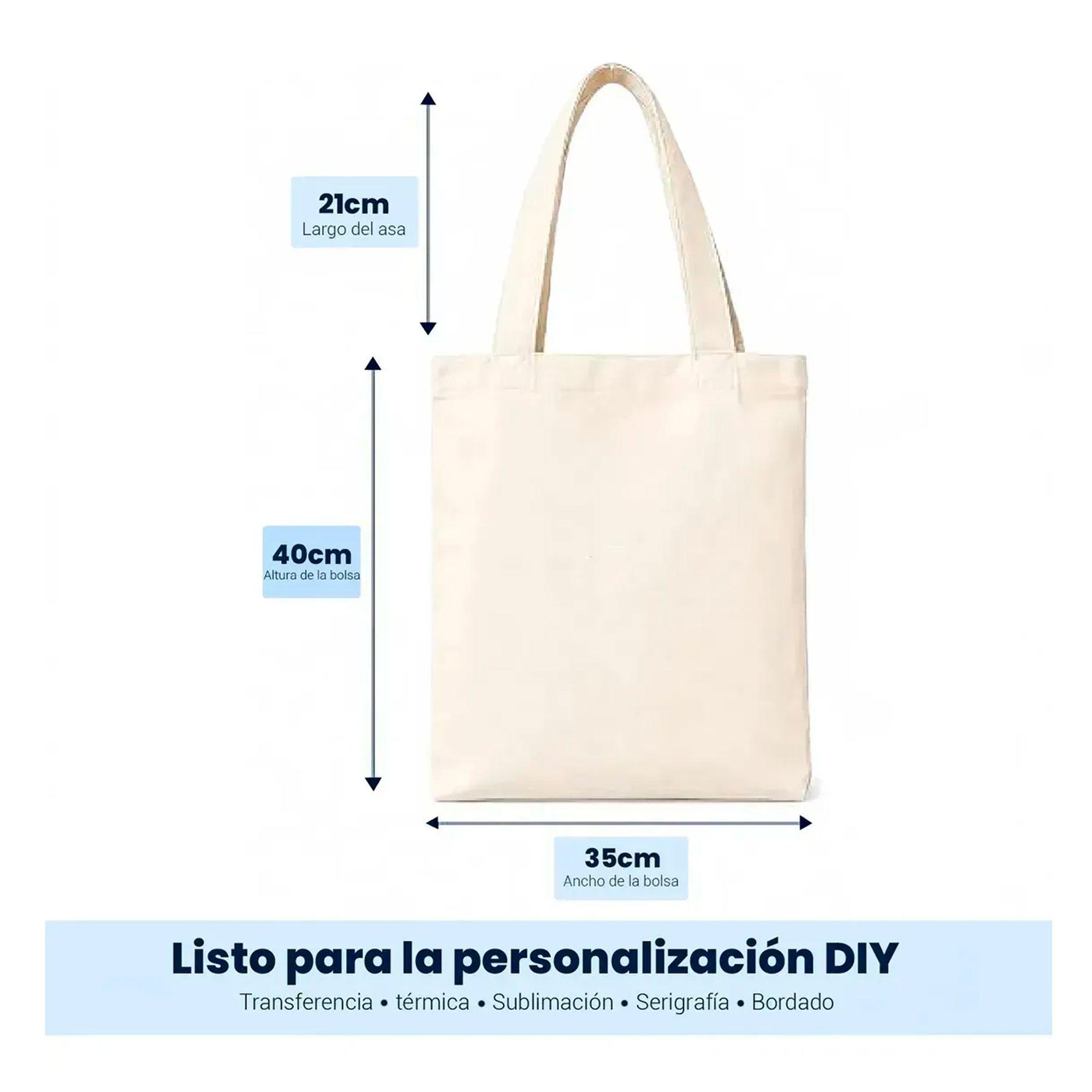 Pack 10 Bolsas De Algodon Biodegradable Reutilizable 35x40cm-3