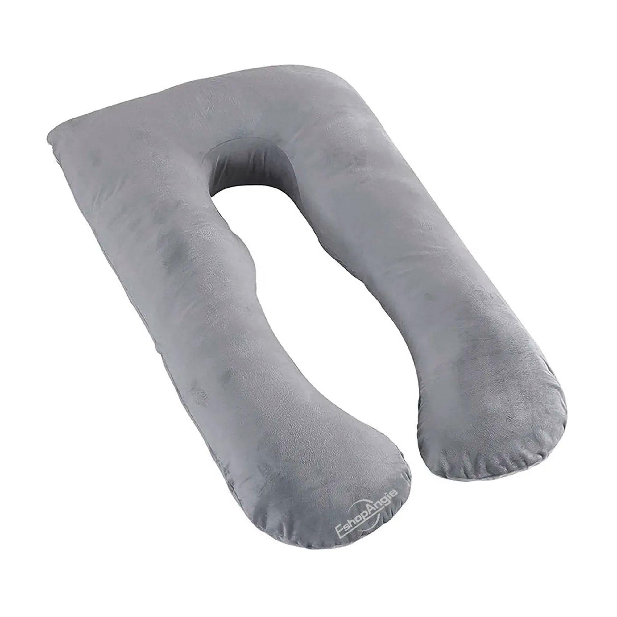 Cojin Almohada Maternal U Lactancia Con Funda Extra Suave-1