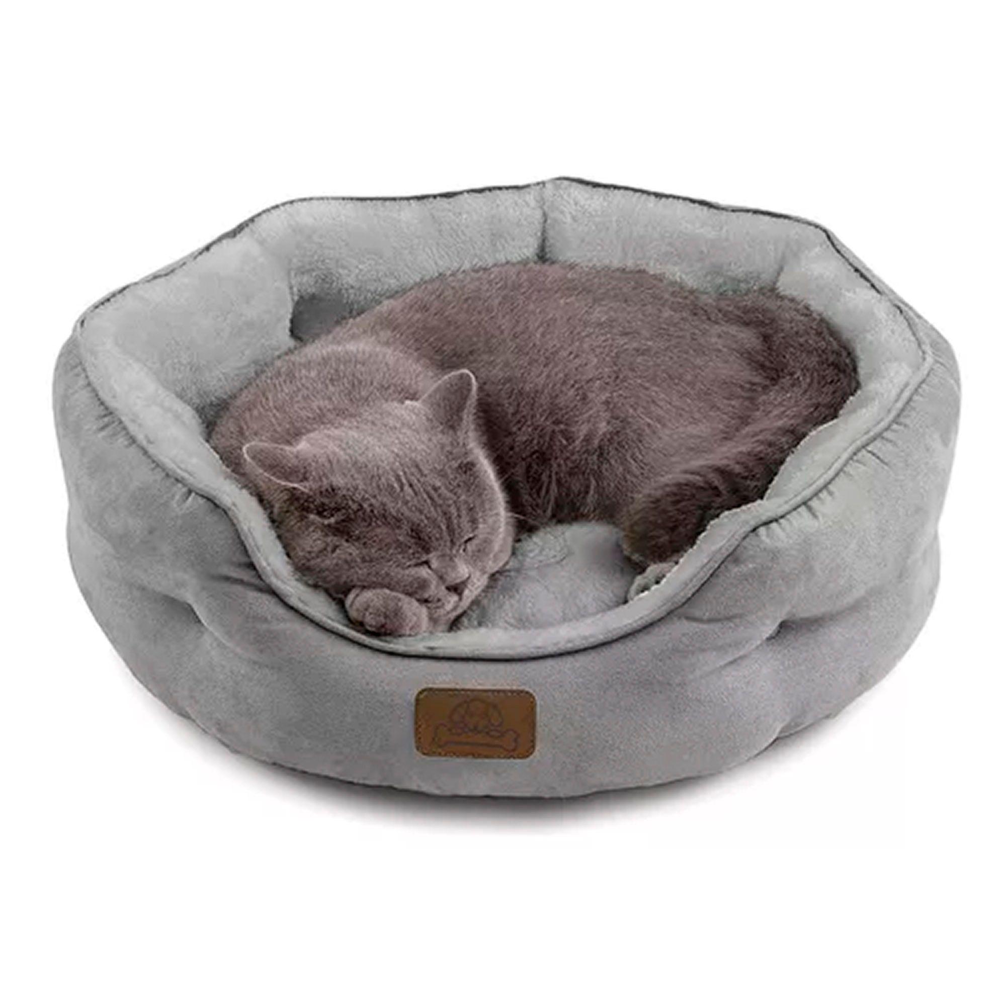 Cama Ultrasuave Antiestres Para Mascota Perros Gatos-0
