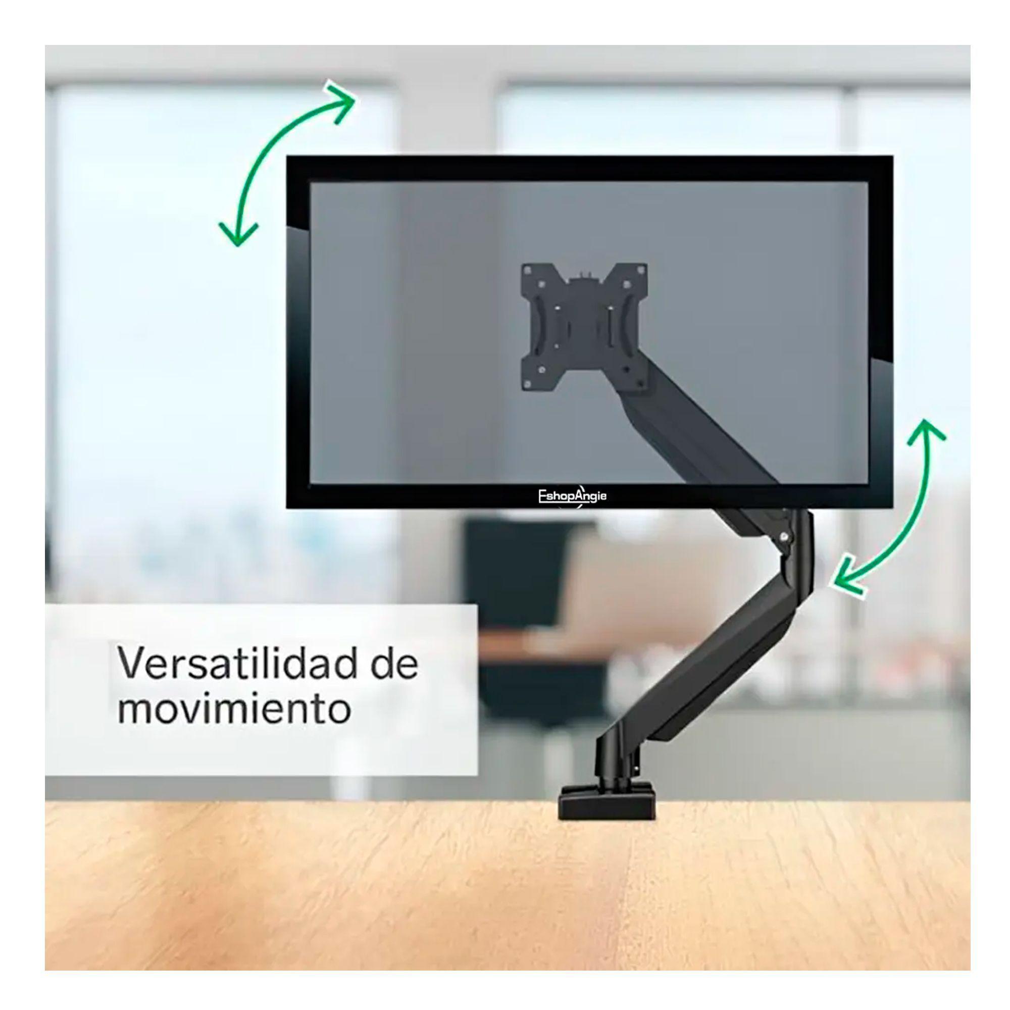 Soporte Ergonomico De Mesa Para Tv monitor 1 Brazo 17 30-5