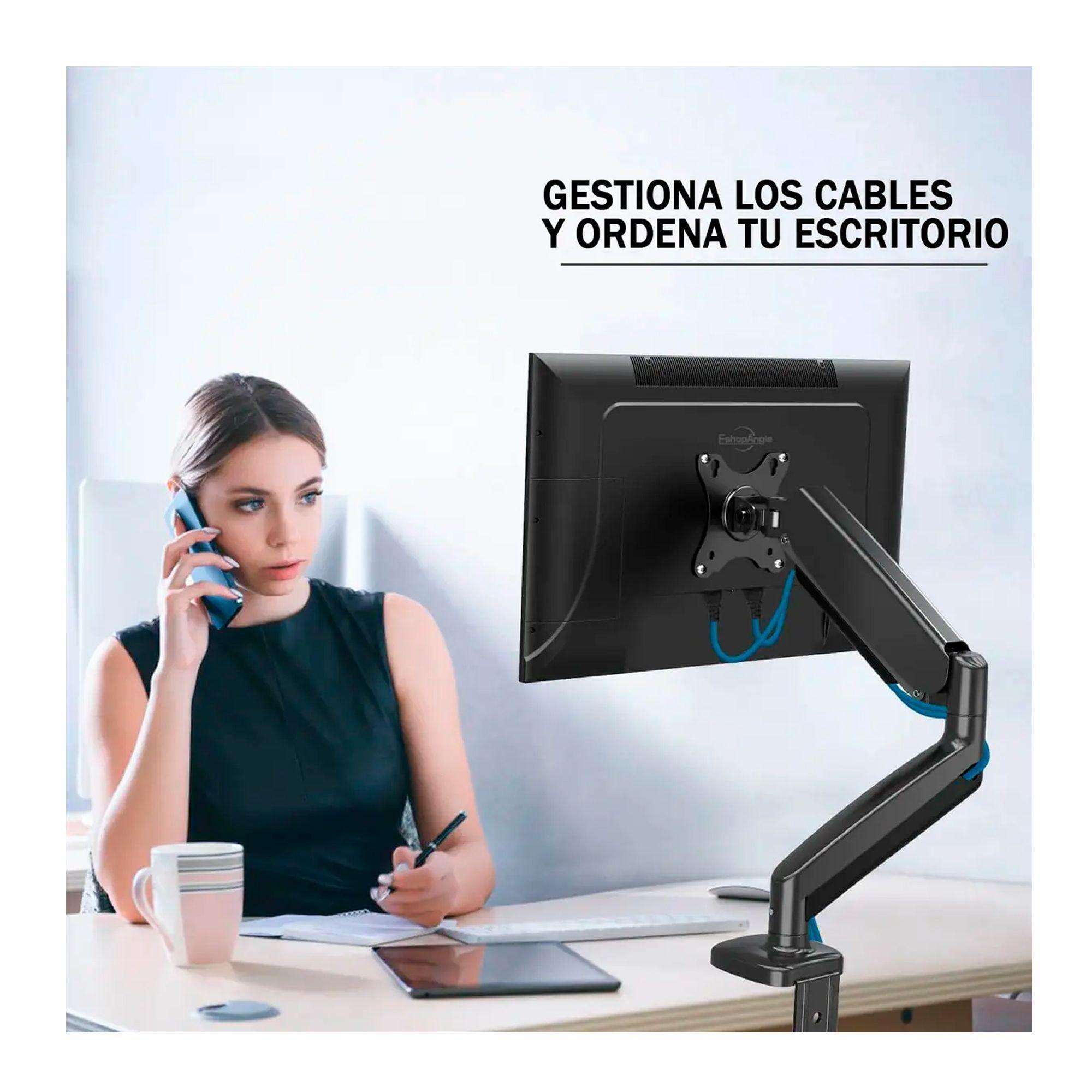 Soporte Ergonomico De Mesa Para Tv monitor 1 Brazo 17 30-7