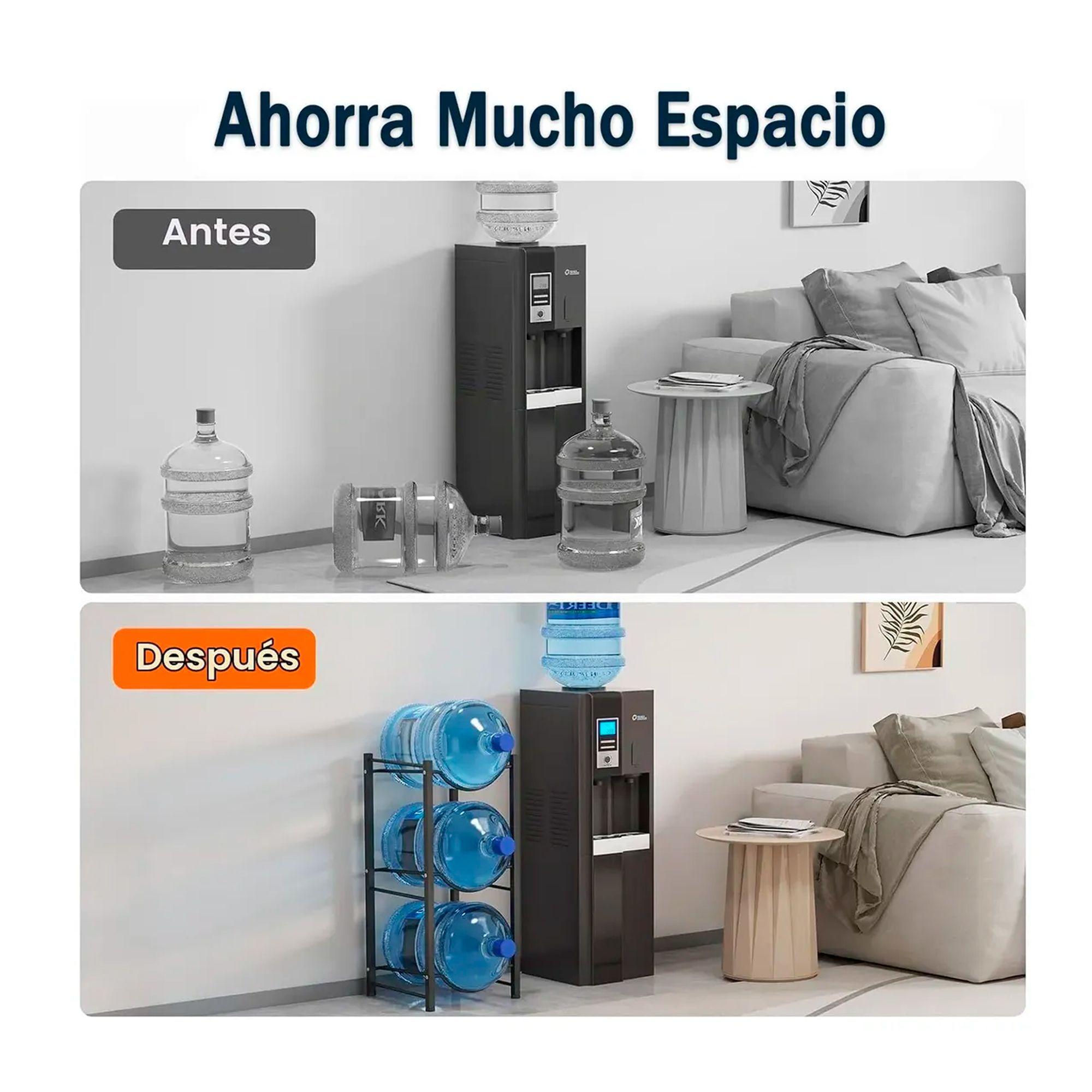 Organizador Estante Rack 3 Botellones Bidones Agua 20 Litros-2