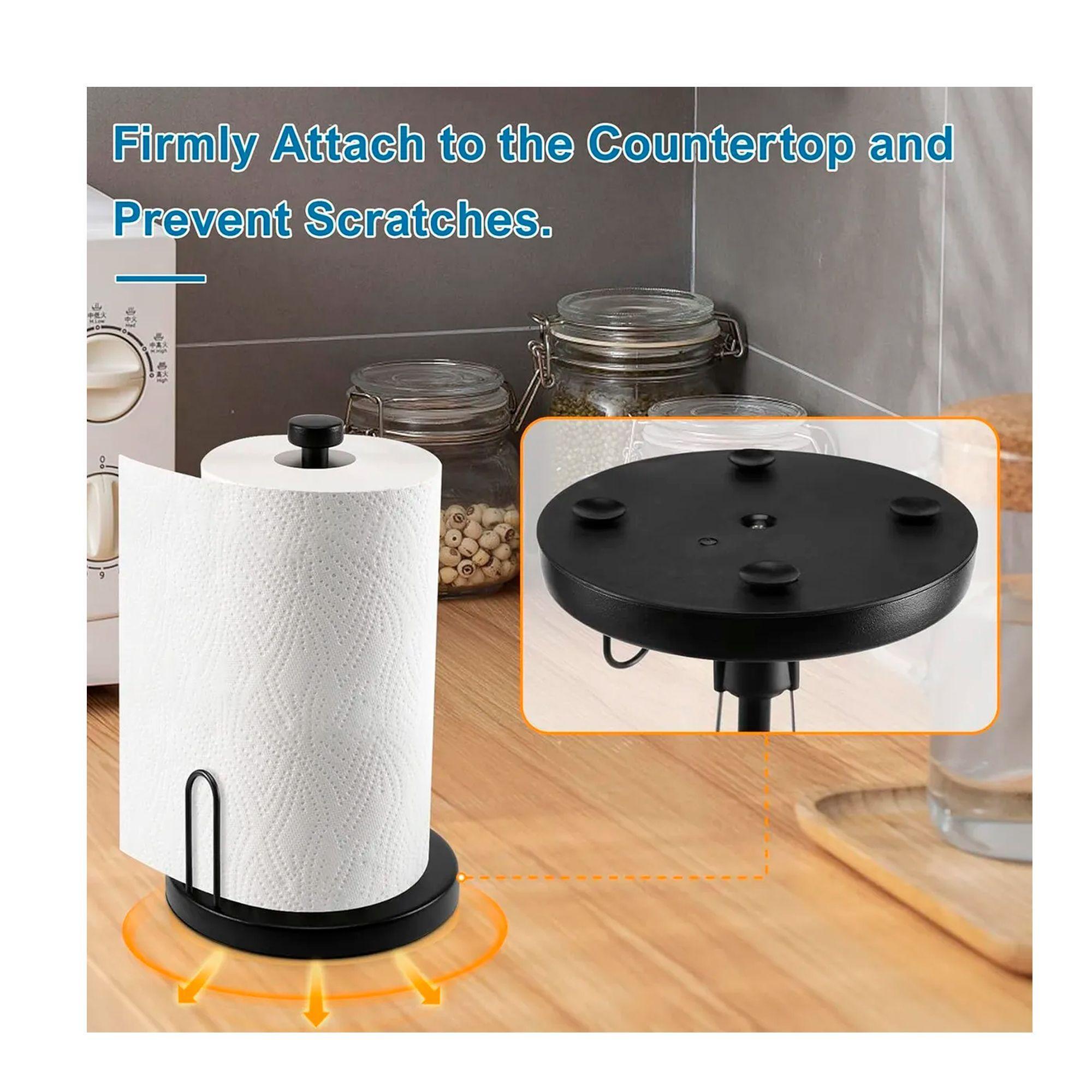 Soporte Para Toallas De Papel Con Trinquete Para Cocina-4