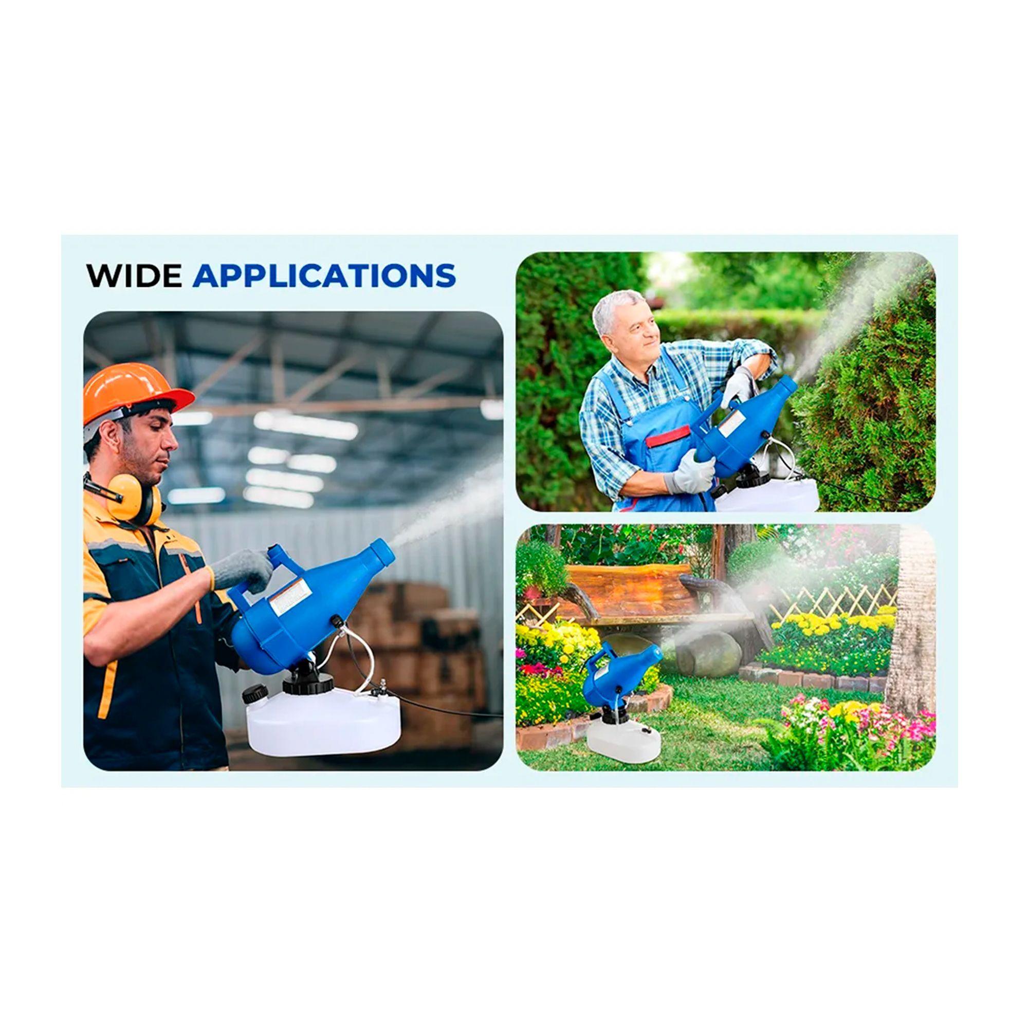 Fumigador Sanitizado Nebulizador Eléctrico 4.5l Pulverizador-7