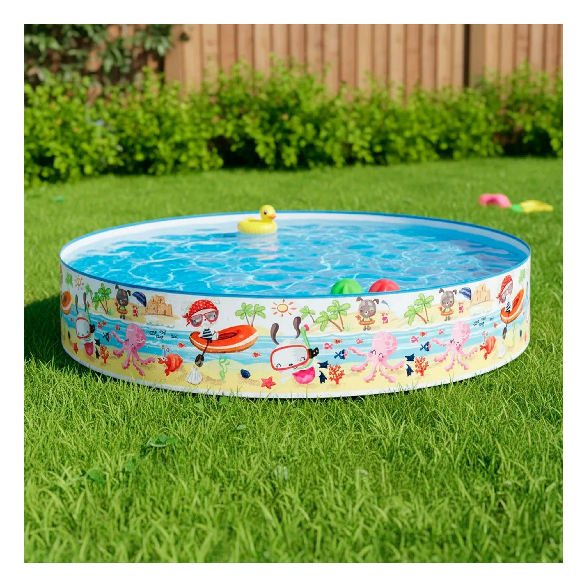 Piscina Rigida Redonda Para Niños 152x25cm -4