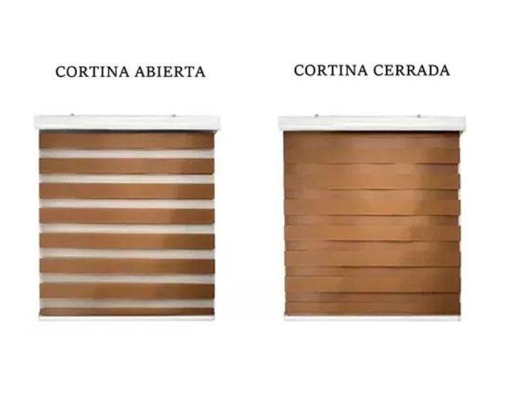 Cortina Roller Duo Zebra Dia Y Noche Persiana 100x180cm-3