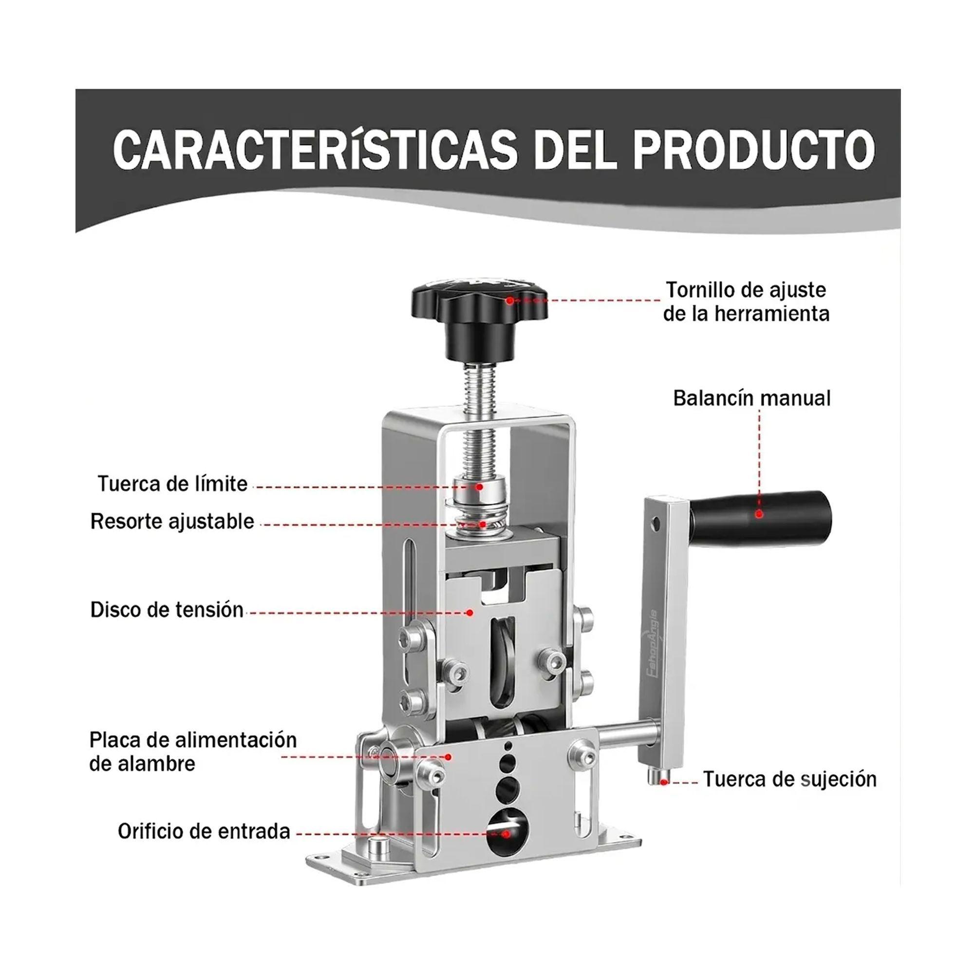 Pelacables Manual Y Para Taladro Maquina Pelador De Cables-2