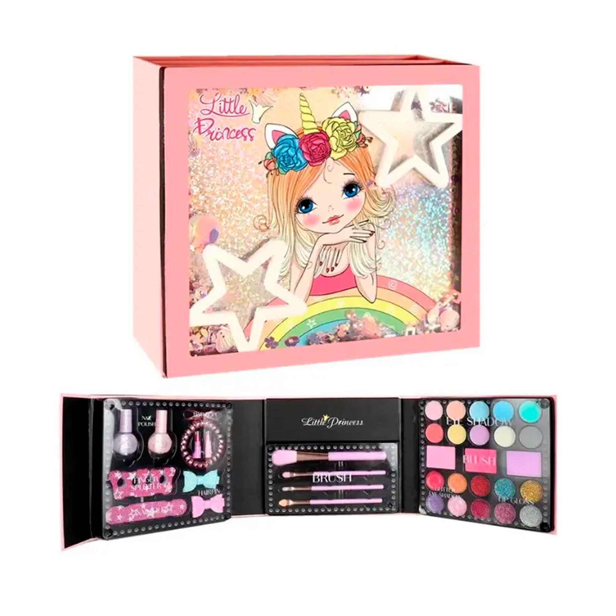 Kit De Juguetes Maquillaje Para Niñas Cosmetico Manicura-1