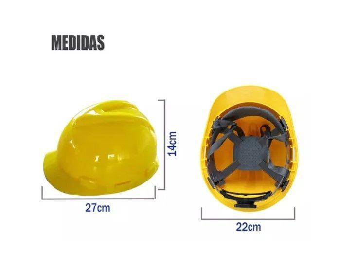 Casco Seguridad Construcción Con Arnés Ajuste De Matraca-3