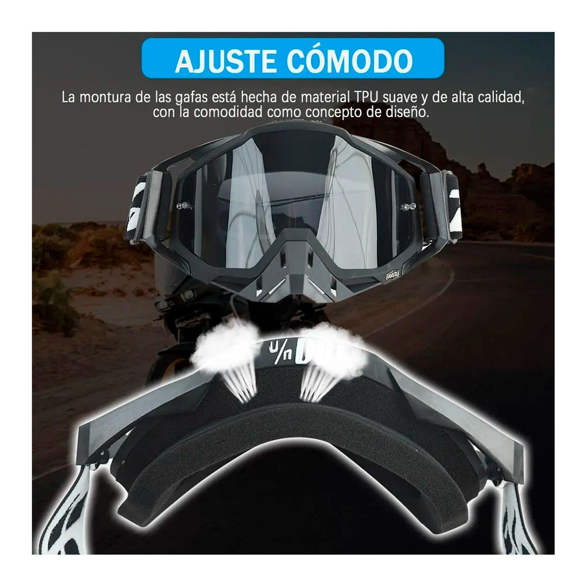 Antiparra Moto Antiparras Bicicleta Motocross Mascara Moto-2