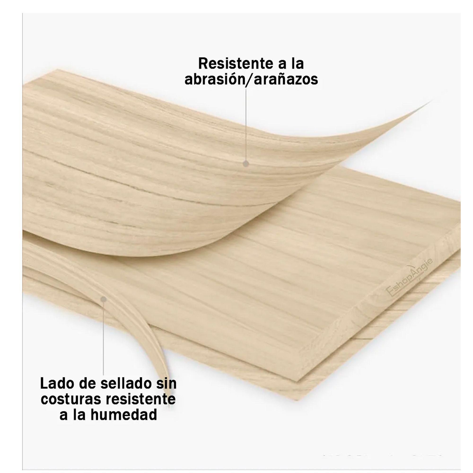Repisas Estantes Flotantes Minimalista De Madera 3 Niveles Roble-4