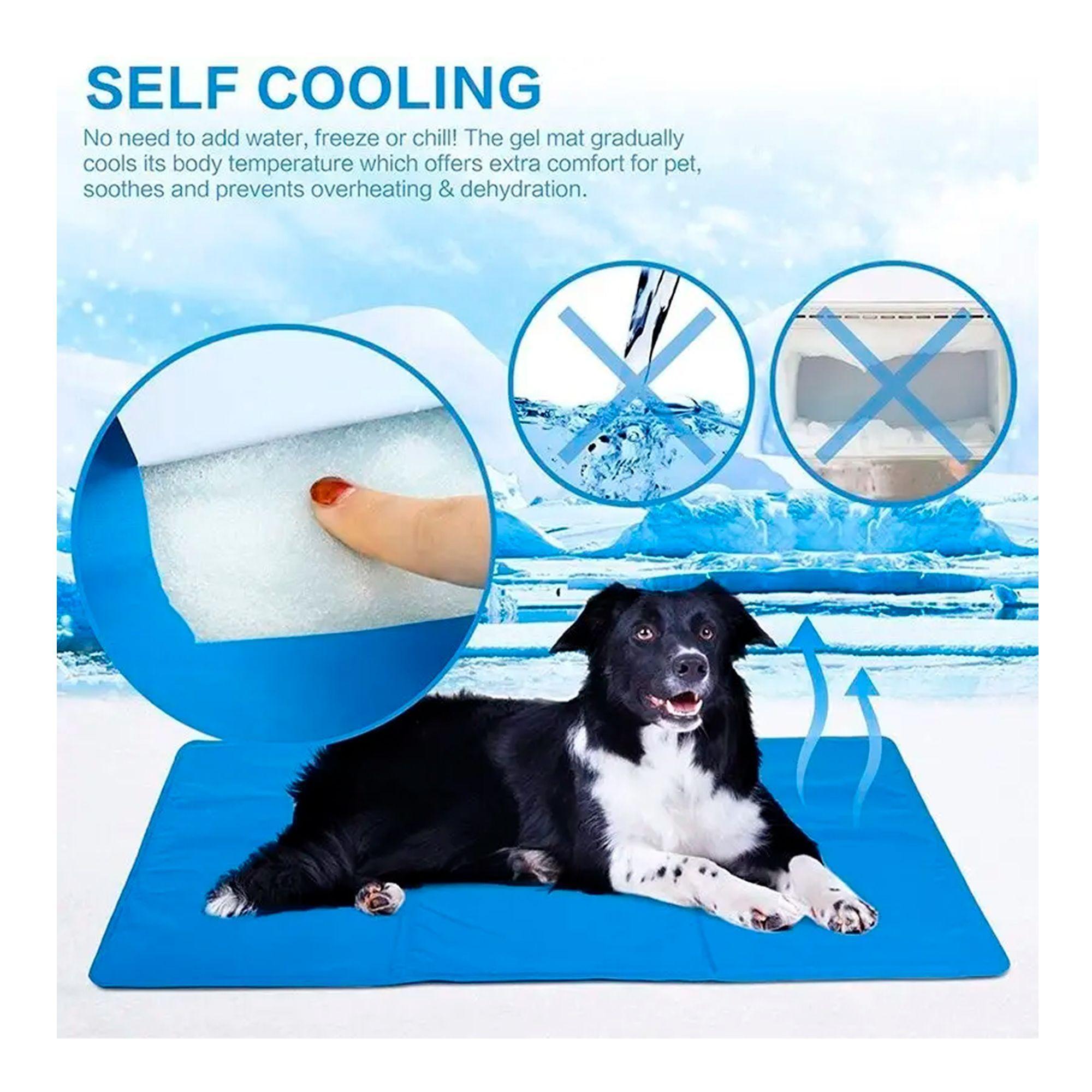 Manta Refrescante S Pet Cool Mat Para Mascotas 90x50-2
