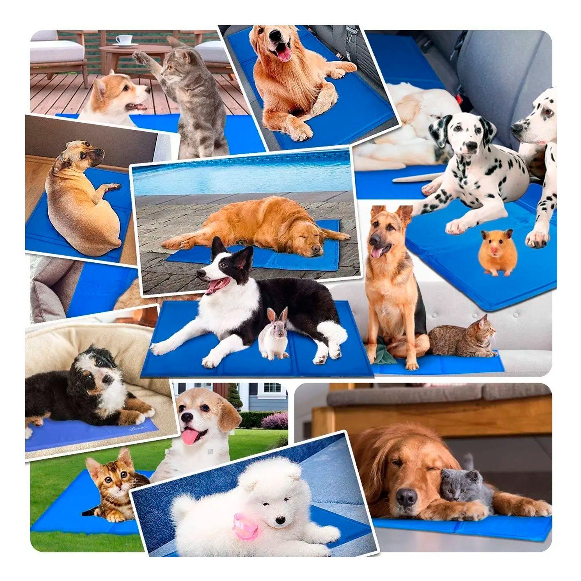 Manta Refrescante S Pet Cool Mat Para Mascotas 90x50-3