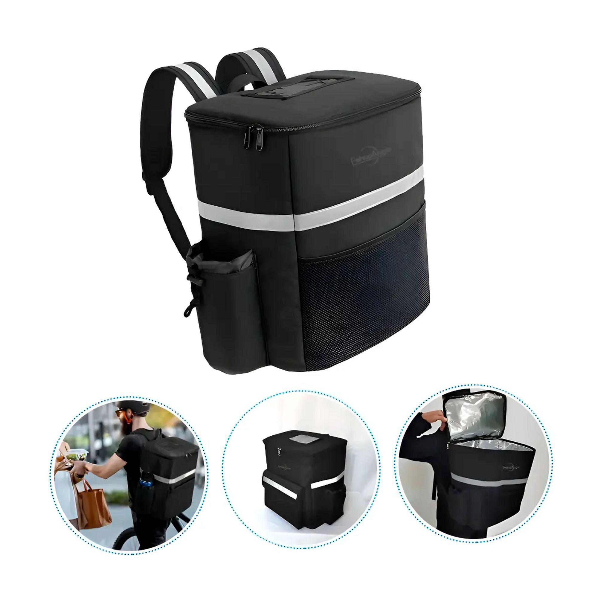 Mochila Térmica Para Delivery Repartidor Multifuncional-1