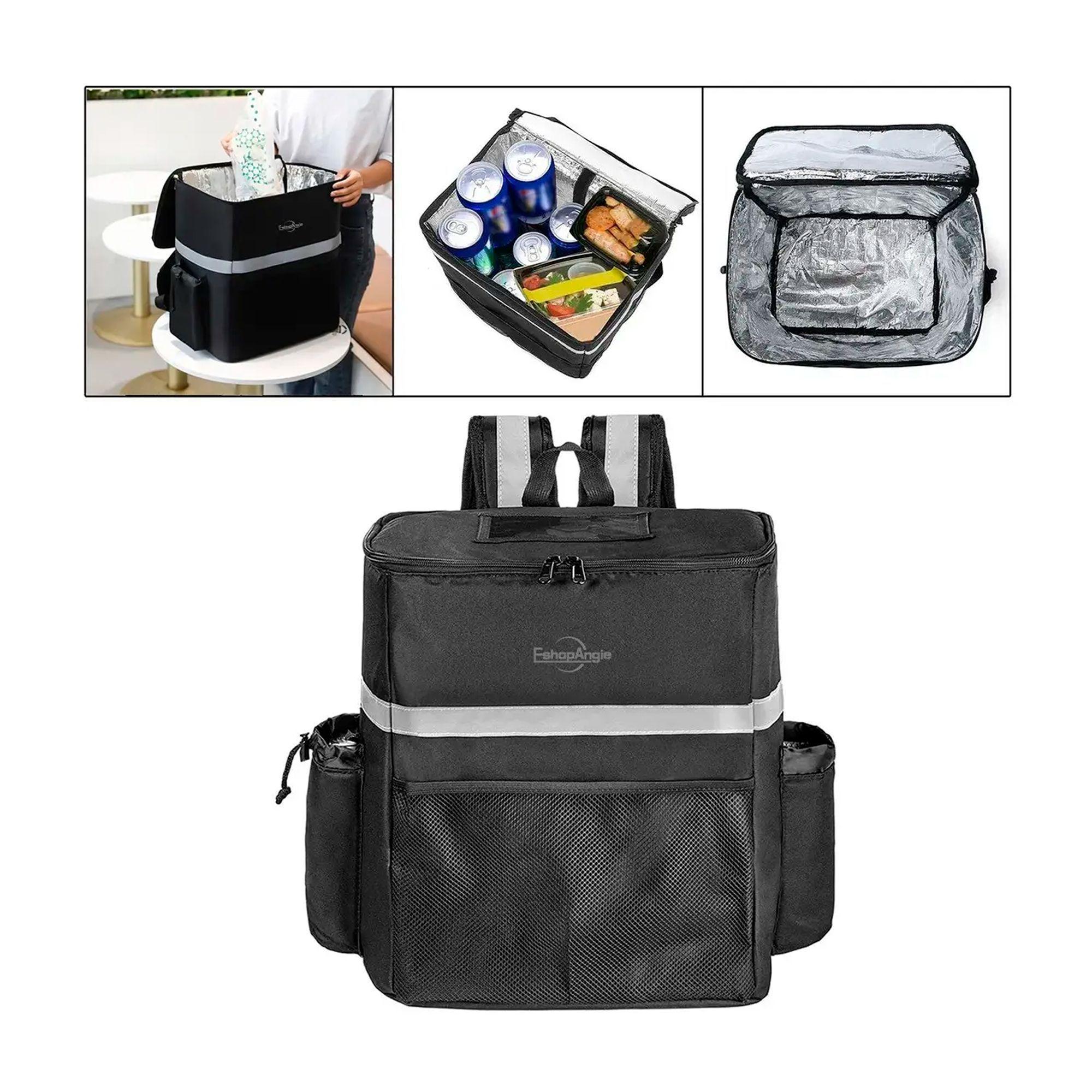 Mochila Térmica Para Delivery Repartidor Multifuncional-4