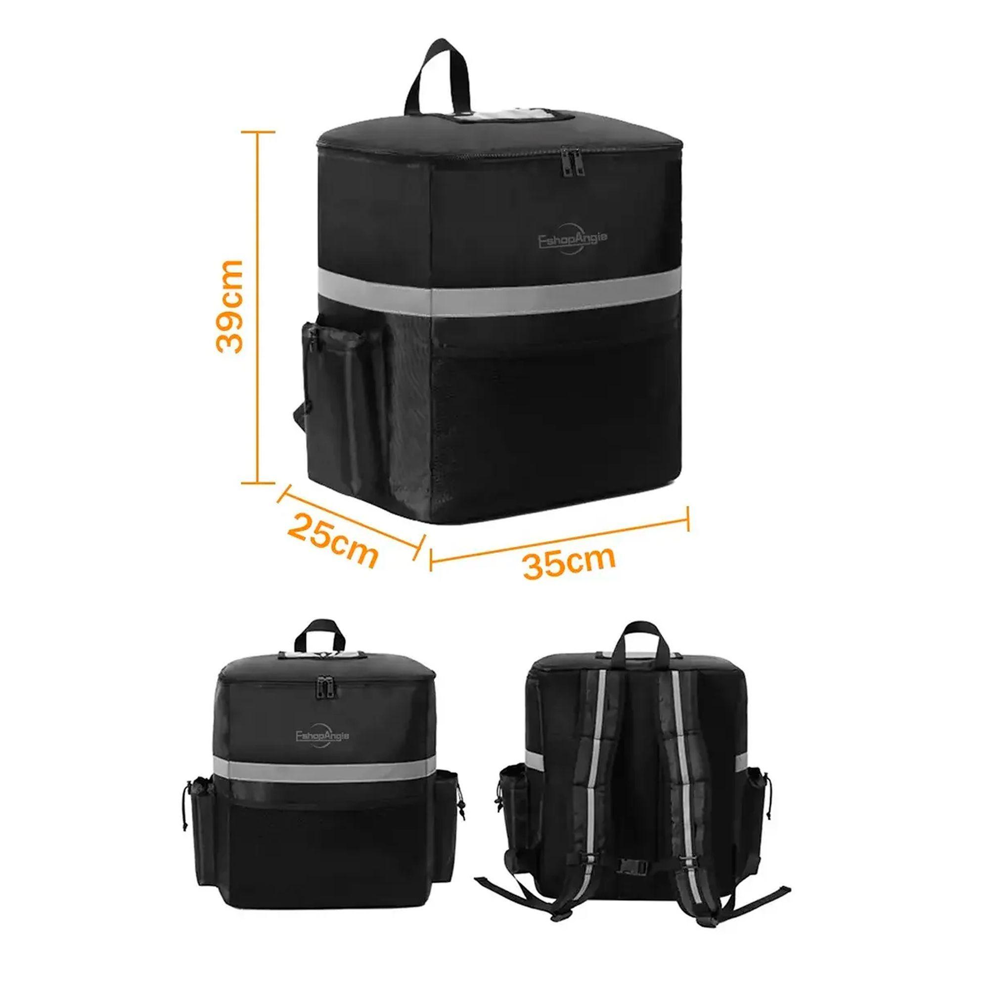 Mochila Térmica Para Delivery Repartidor Multifuncional-5